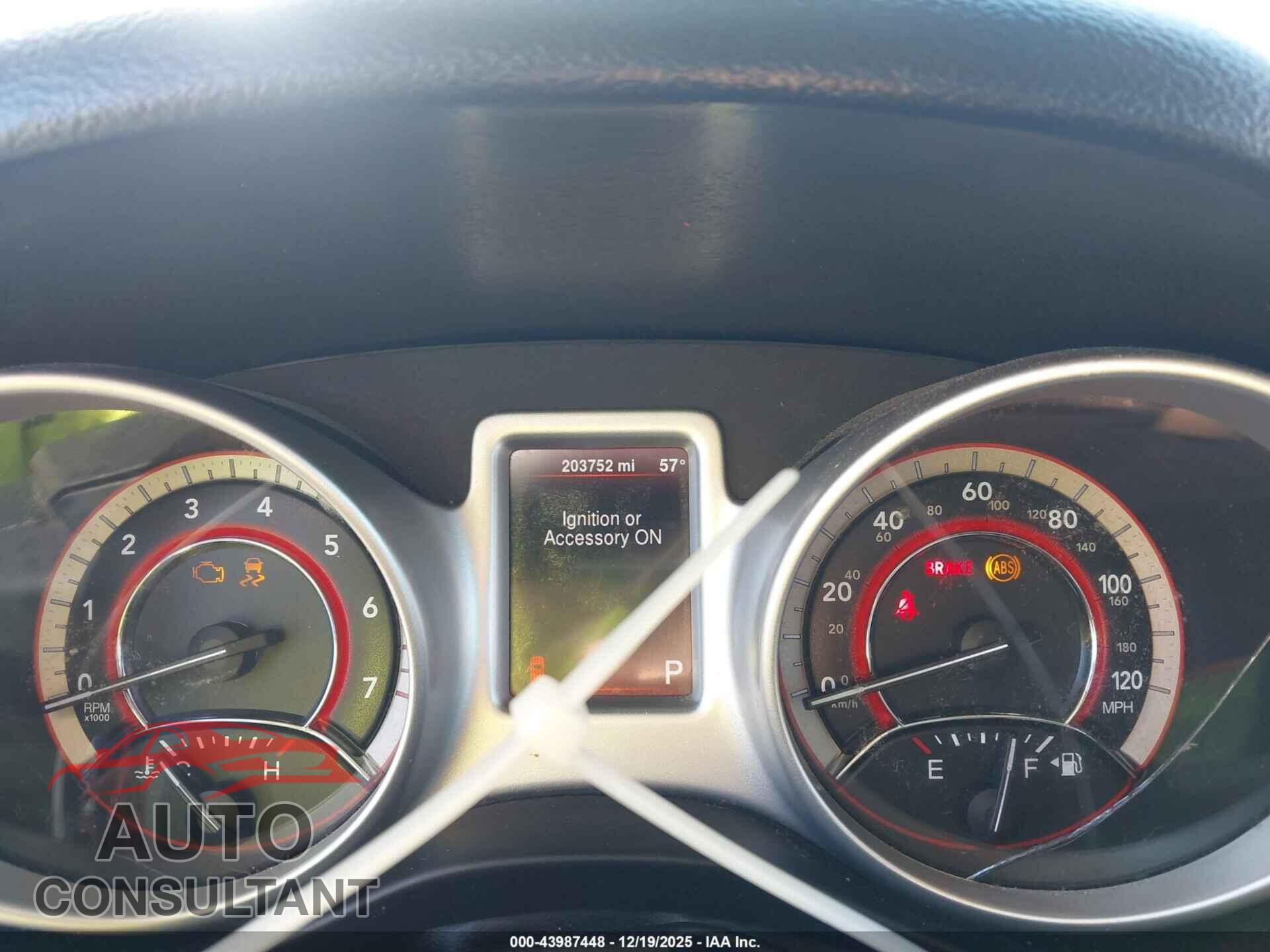 DODGE JOURNEY 2015 - 3C4PDCAB1FT596087