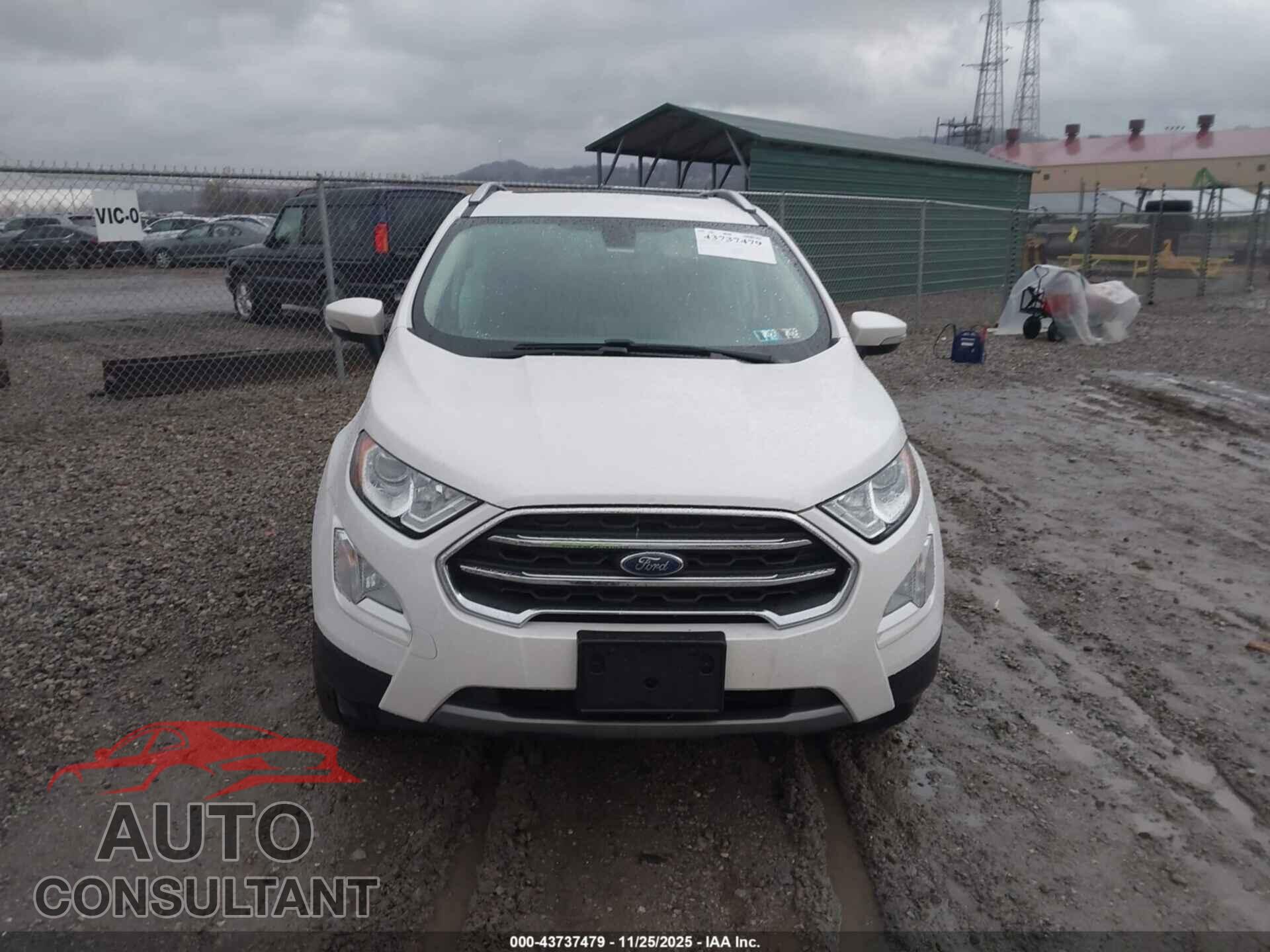 FORD ECOSPORT 2020 - MAJ6S3KL9LC382955
