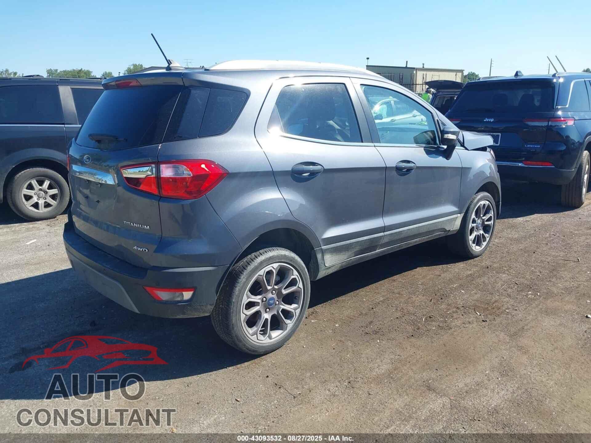 FORD ECOSPORT 2022 - MAJ6S3KL2NC466165