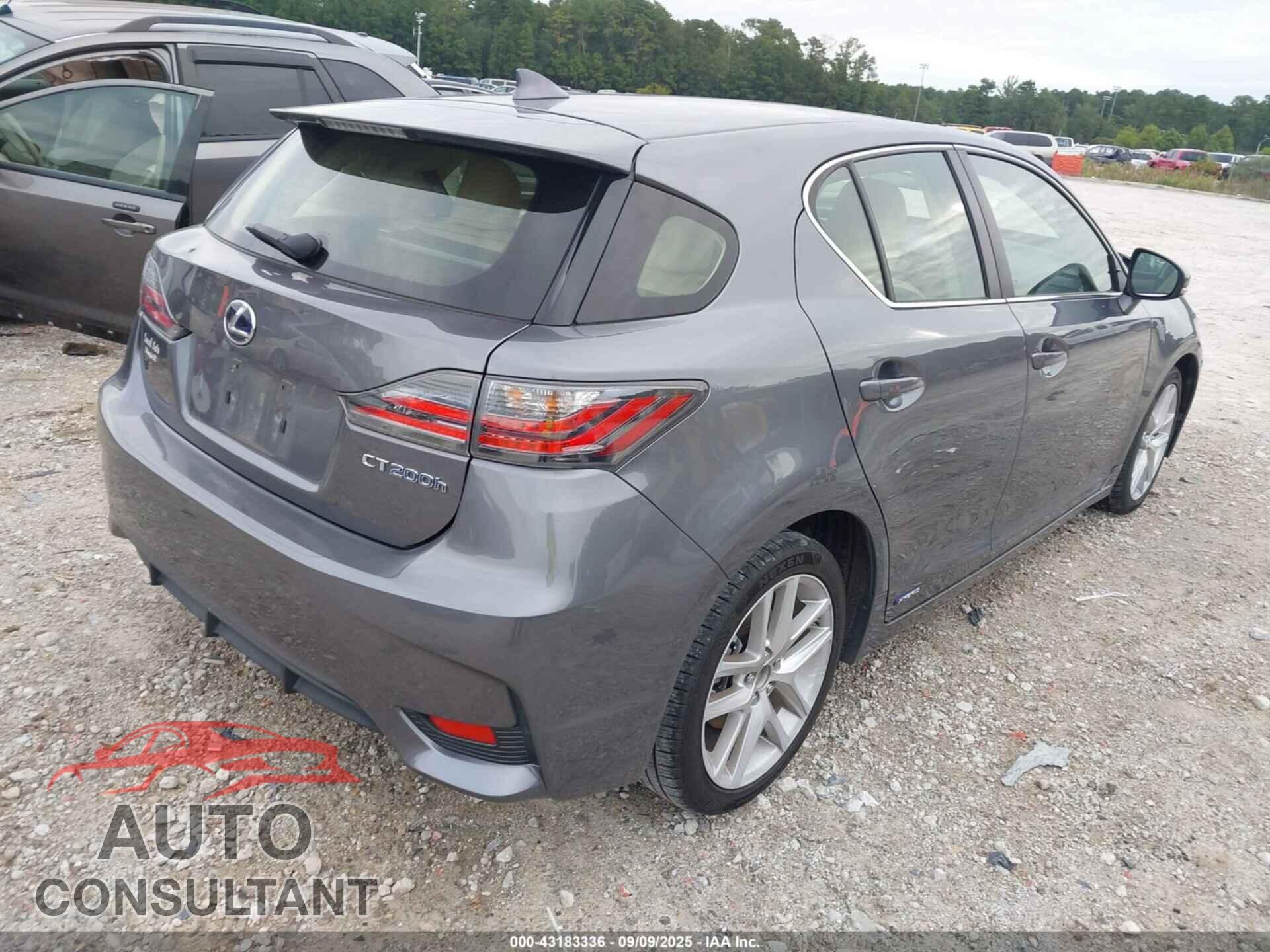 LEXUS CT 200H 2014 - JTHKD5BH0E2207141