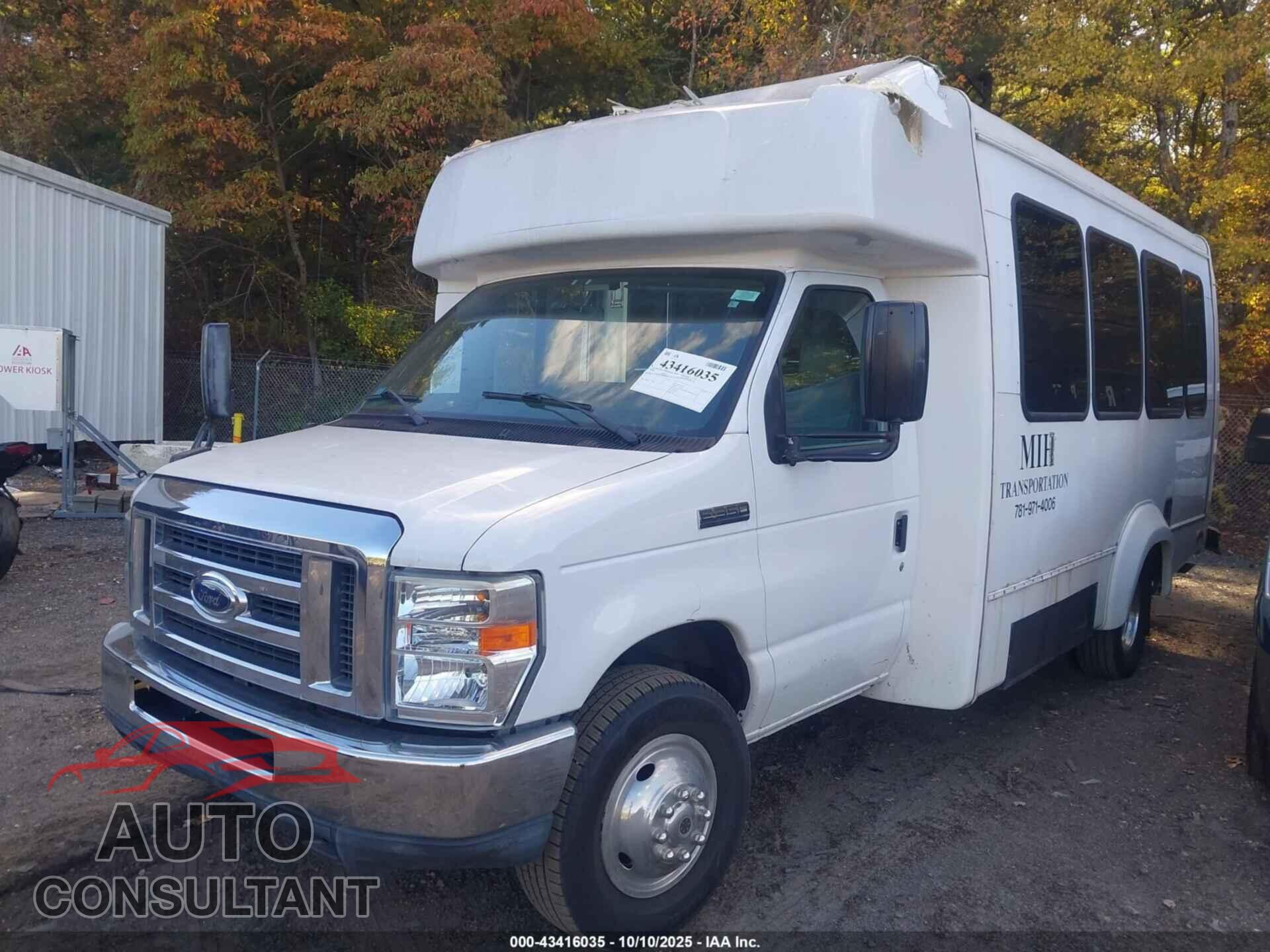 FORD E-350 CUTAWAY 2012 - 1FDEE3FS6CDB18922