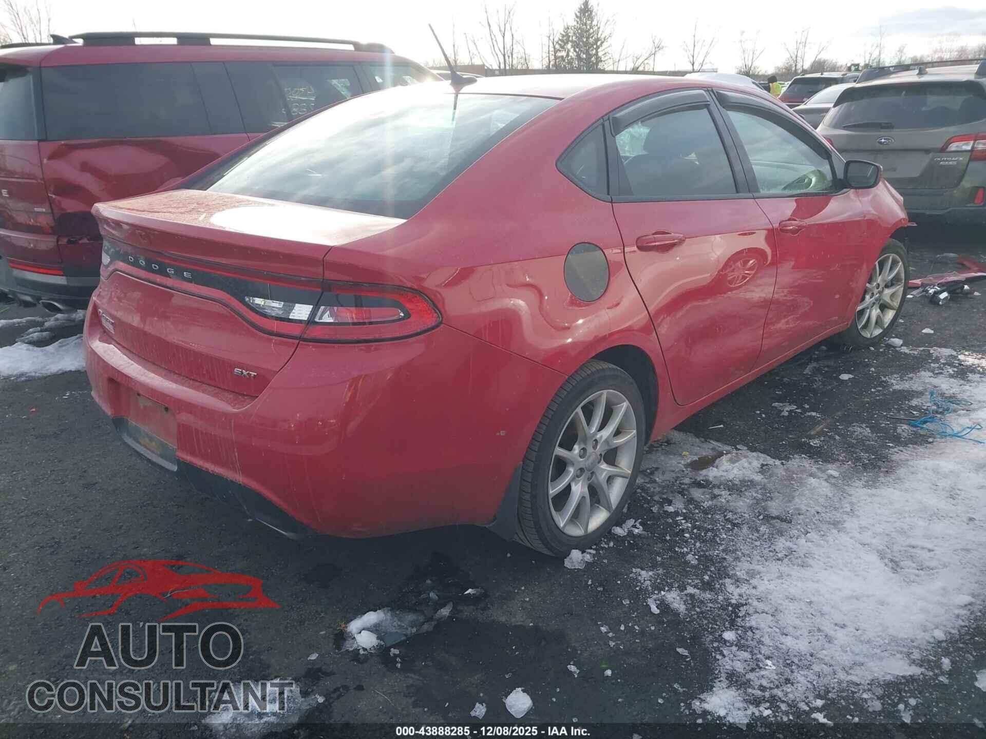 DODGE DART 2013 - 1C3CDFBA8DD151875