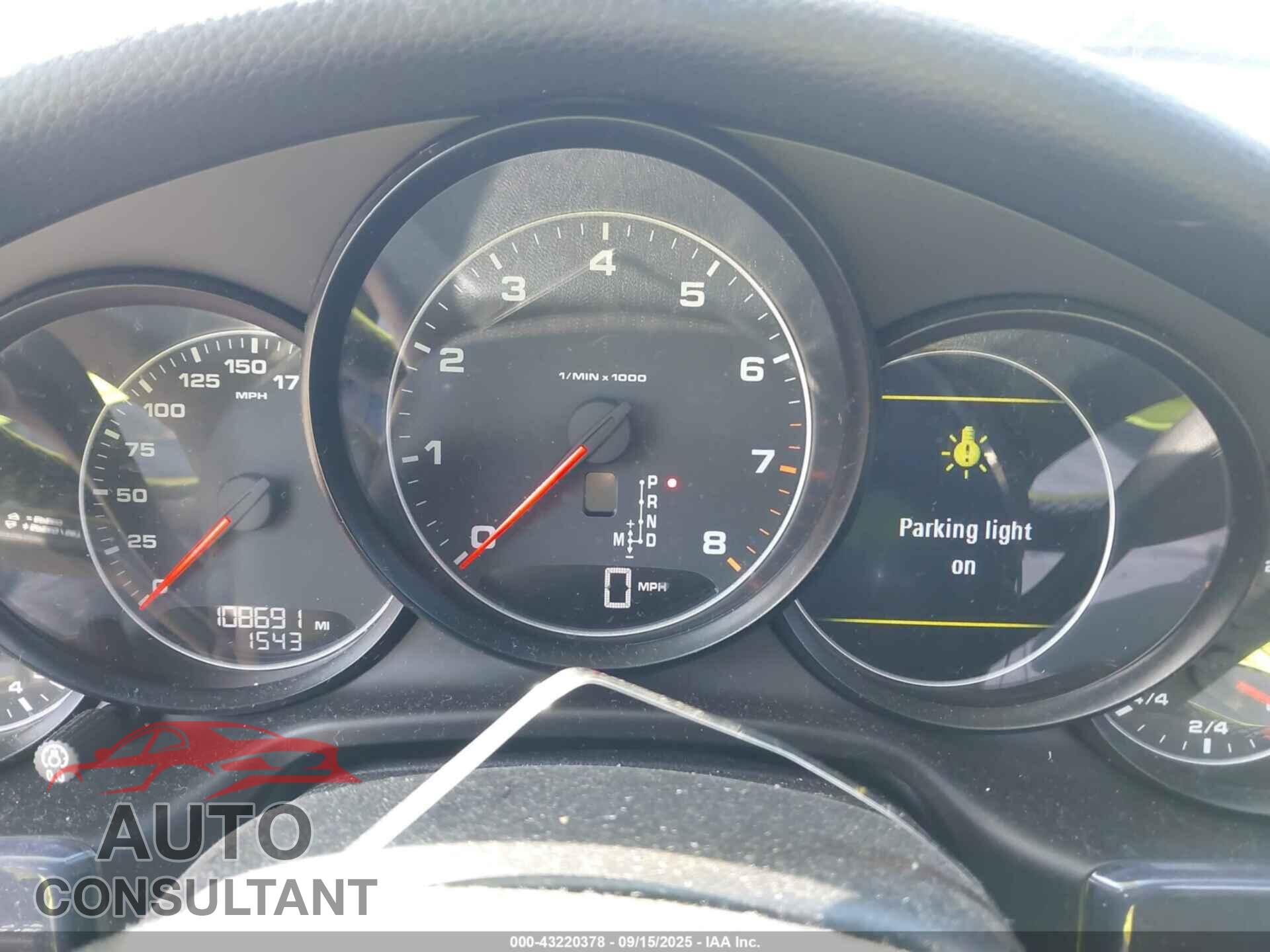 PORSCHE PANAMERA 2012 - WP0AA2A71CL016526