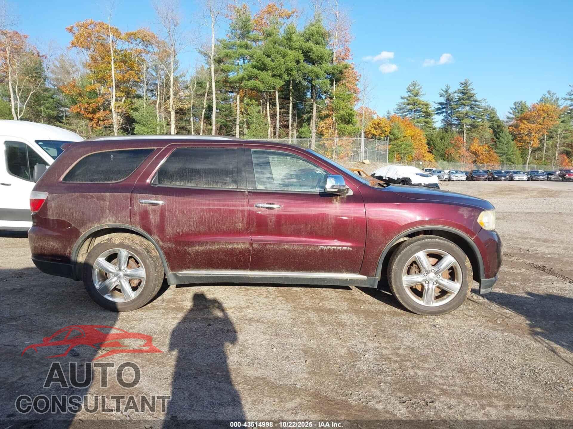 DODGE DURANGO 2012 - 1C4SDJET0CC331072