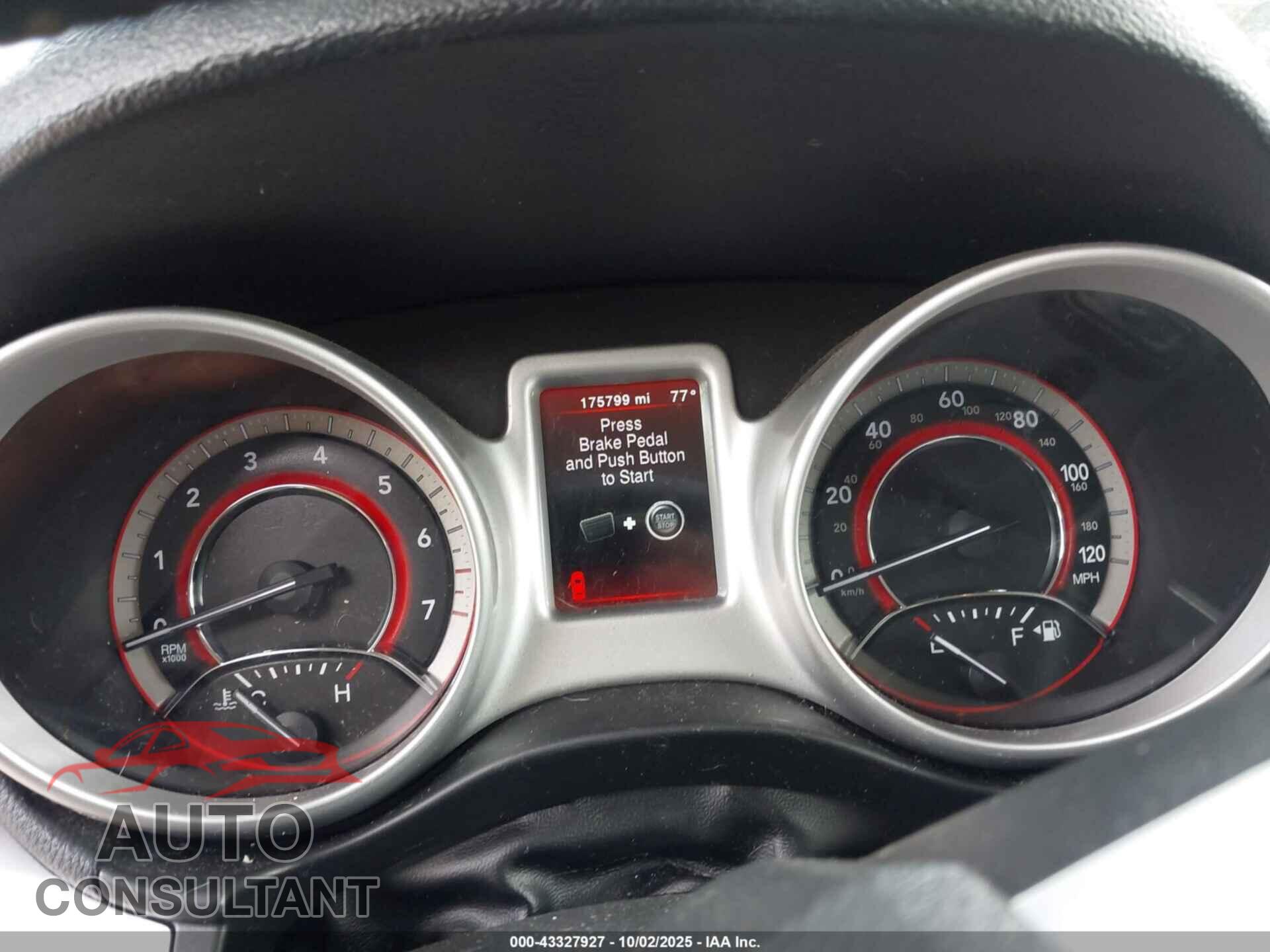 DODGE JOURNEY 2017 - 3C4PDCAB9HT581954