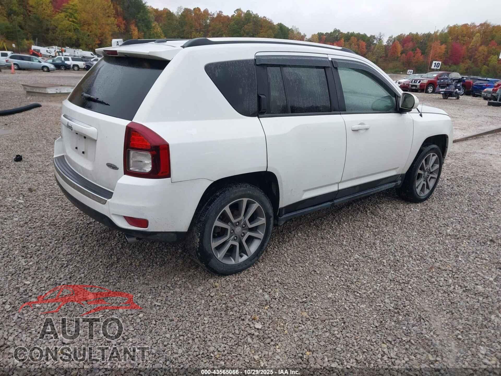 JEEP COMPASS 2017 - 1C4NJDEB2HD163581