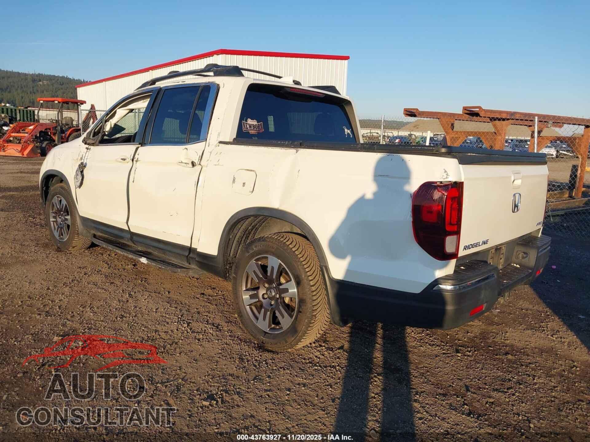 HONDA RIDGELINE 2017 - 5FPYK3F63HB001898