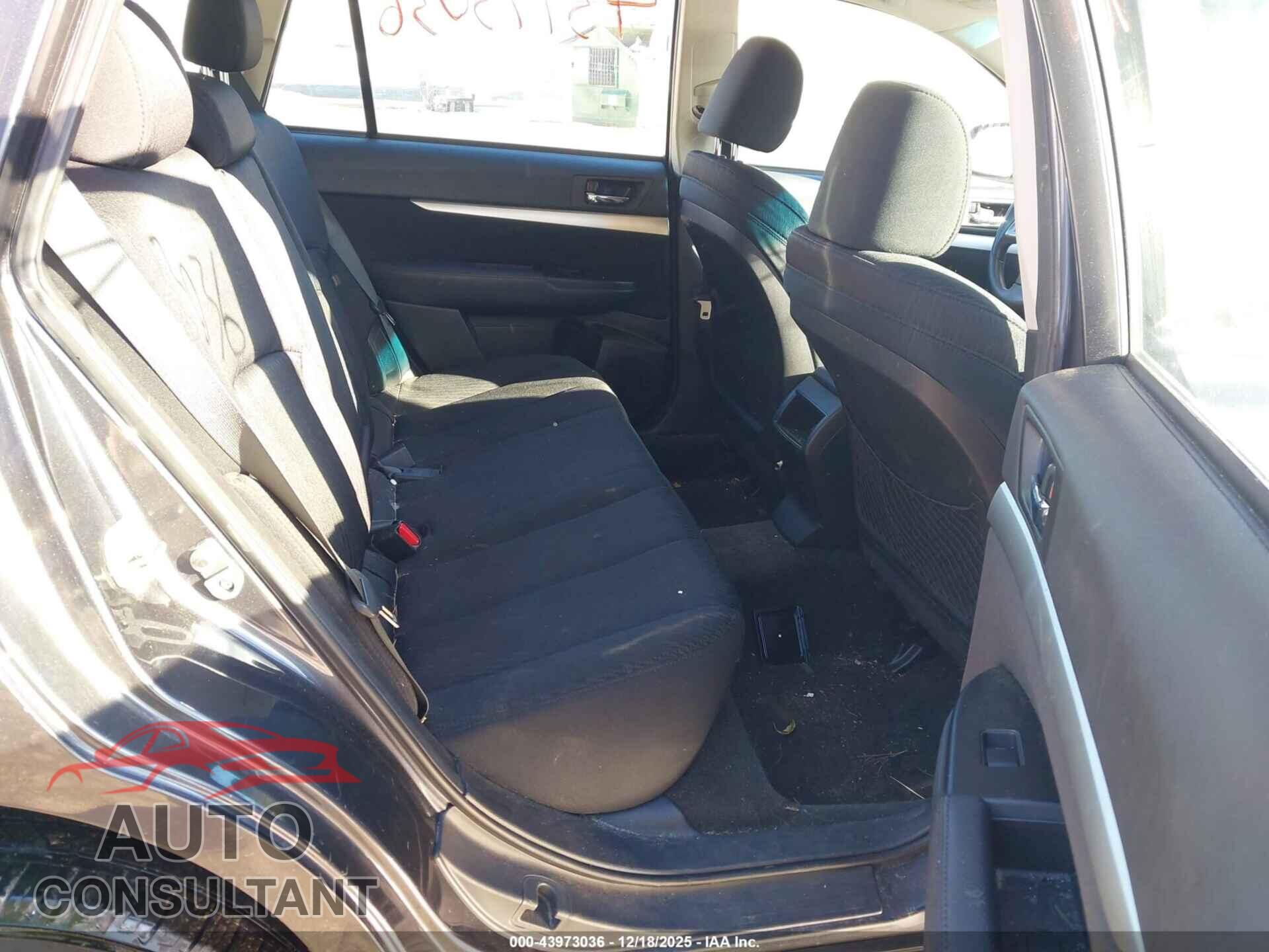SUBARU OUTBACK 2012 - 4S4BRBAC7C3211357