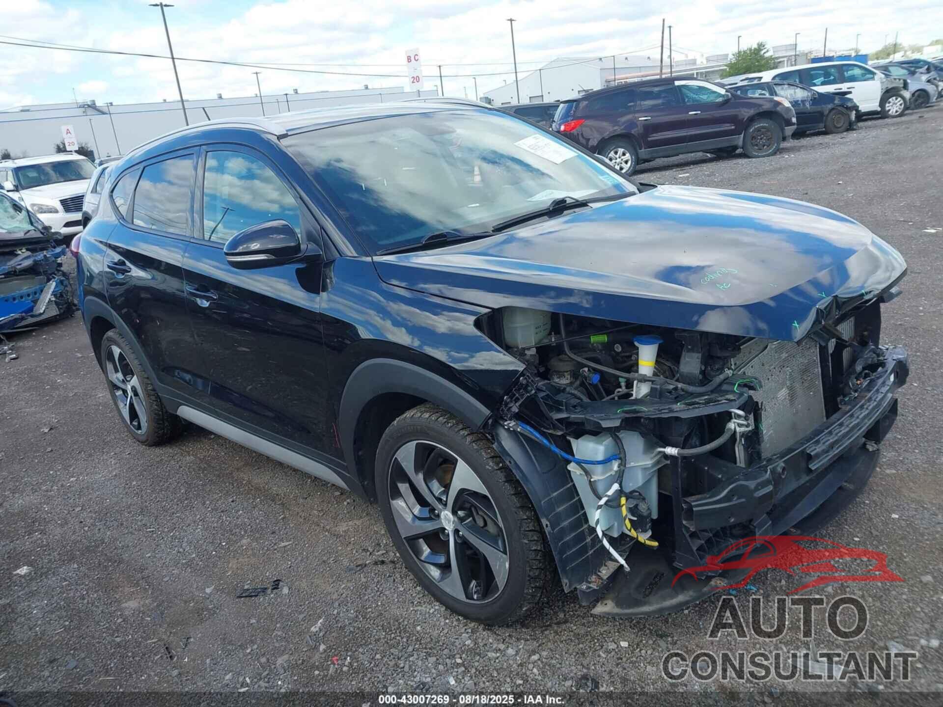 HYUNDAI TUCSON 2017 - KM8J3CA23HU587050