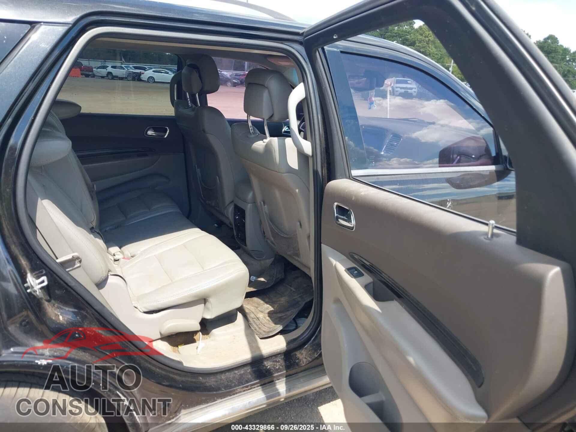 DODGE DURANGO 2011 - 1D4RD4GG6BC627974
