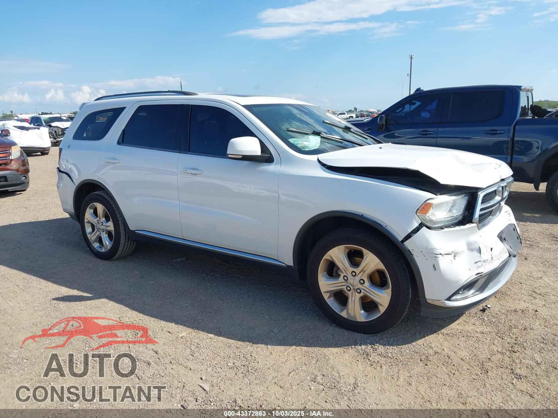 DODGE DURANGO 2015 - 1C4RDJDG9FC161494