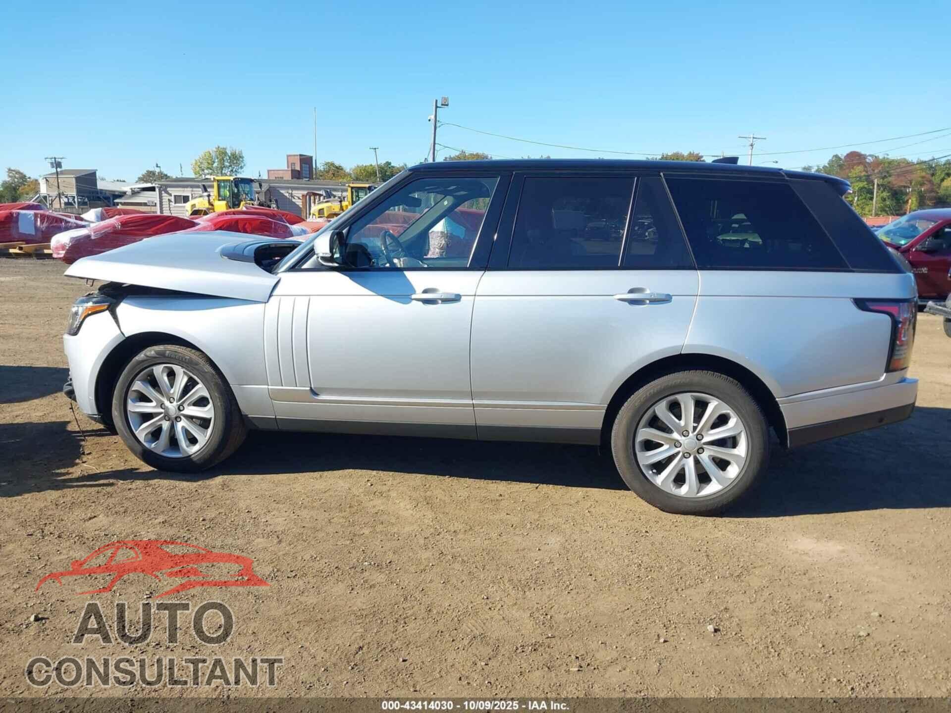 LAND ROVER RANGE ROVER 2017 - SALGS2FV4HA360460