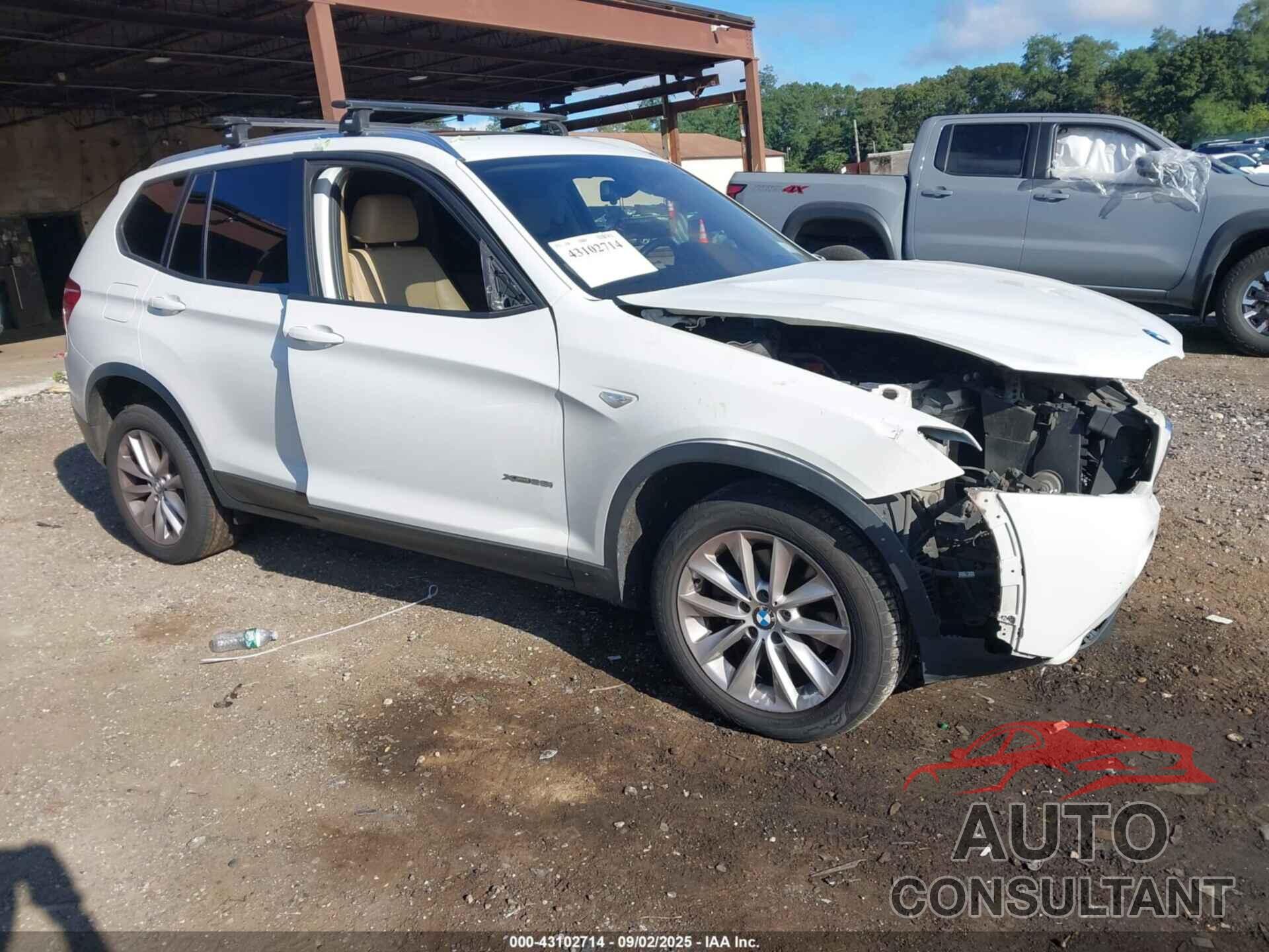 BMW X3 2014 - 5UXWX9C57E0D41924