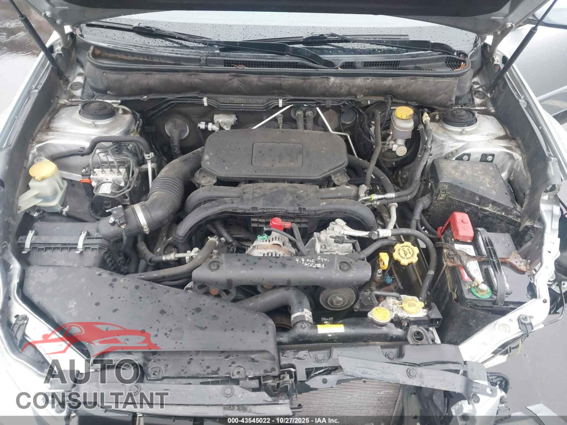 SUBARU OUTBACK 2012 - 4S4BRBCC4C3219042