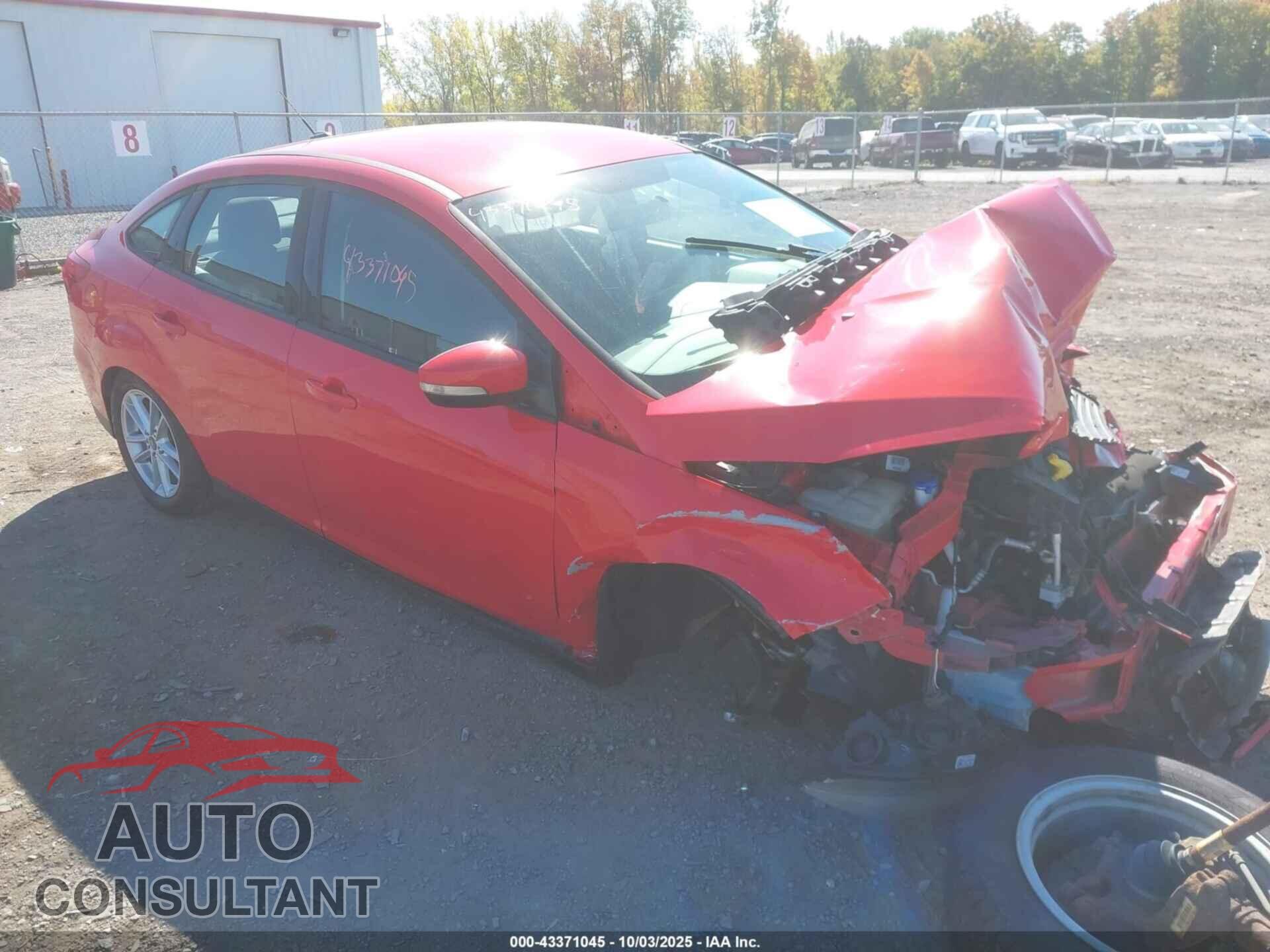FORD FOCUS 2017 - 1FADP3F25HL243245