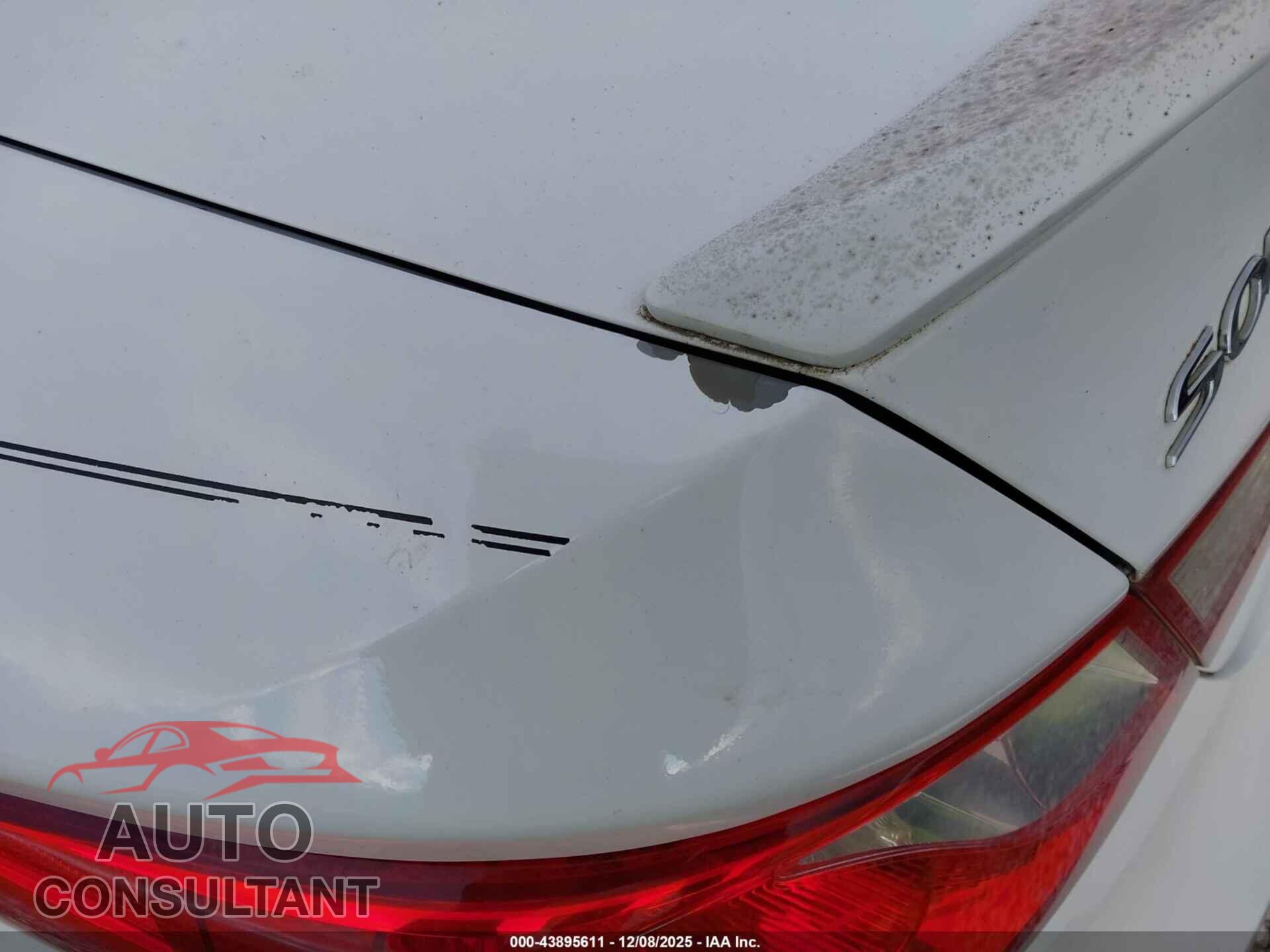HYUNDAI SONATA 2012 - 5NPEC4AB5CH437472