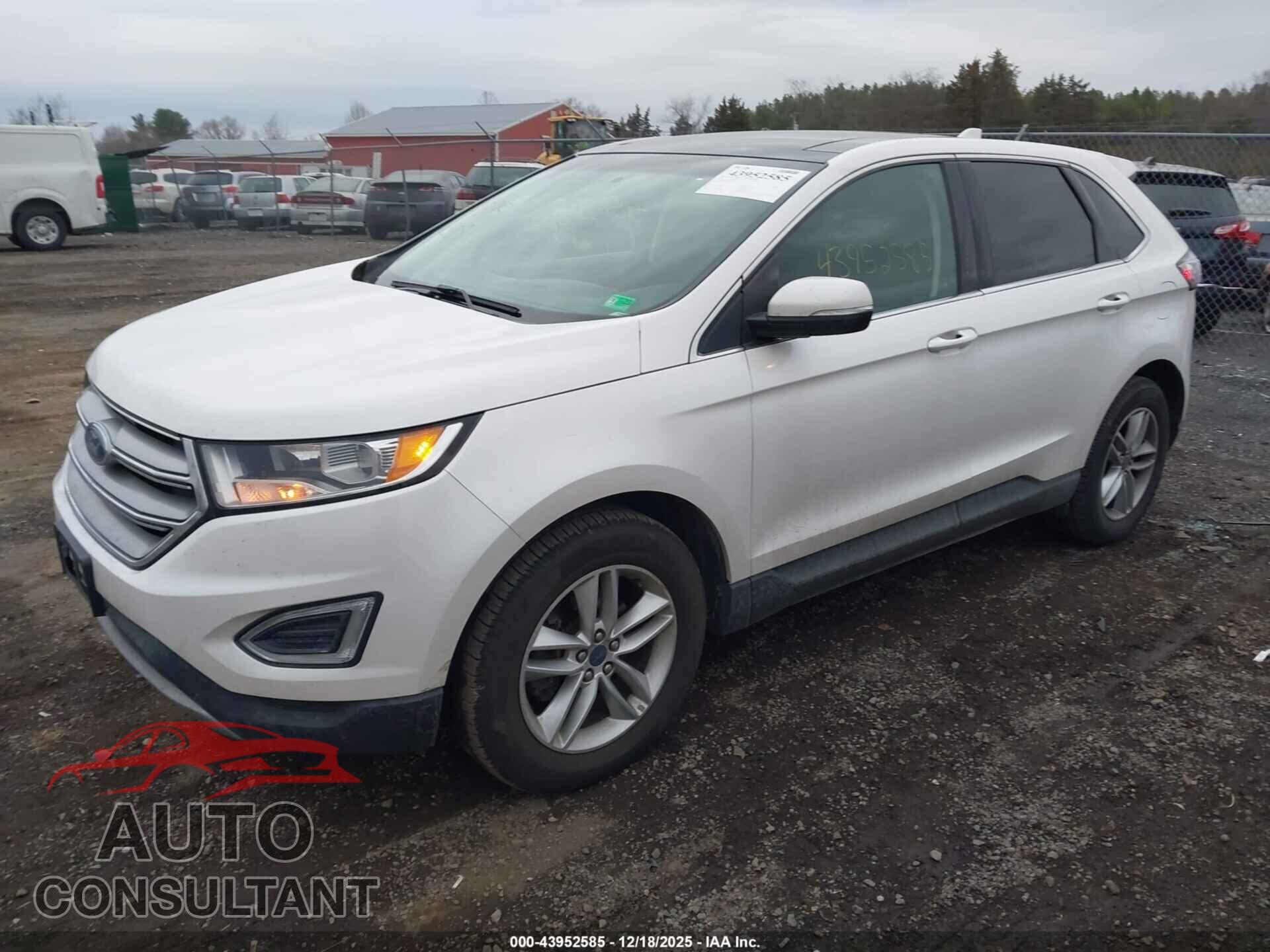 FORD EDGE 2015 - 2FMTK3J85FBB02538
