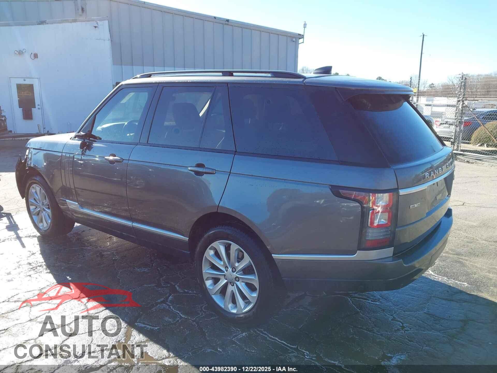 LAND ROVER RANGE ROVER 2017 - SALGS2FK7HA363715