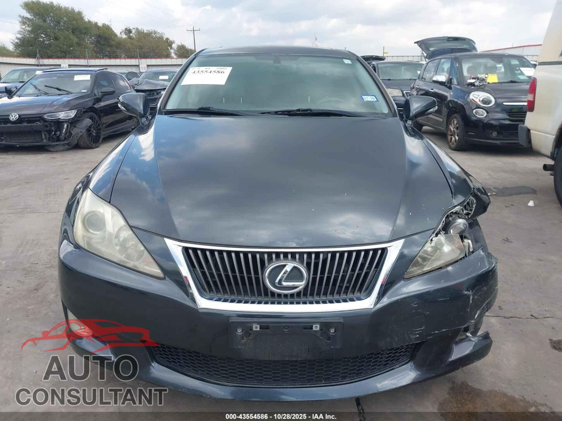 LEXUS IS 250 2009 - JTHBK262995102371