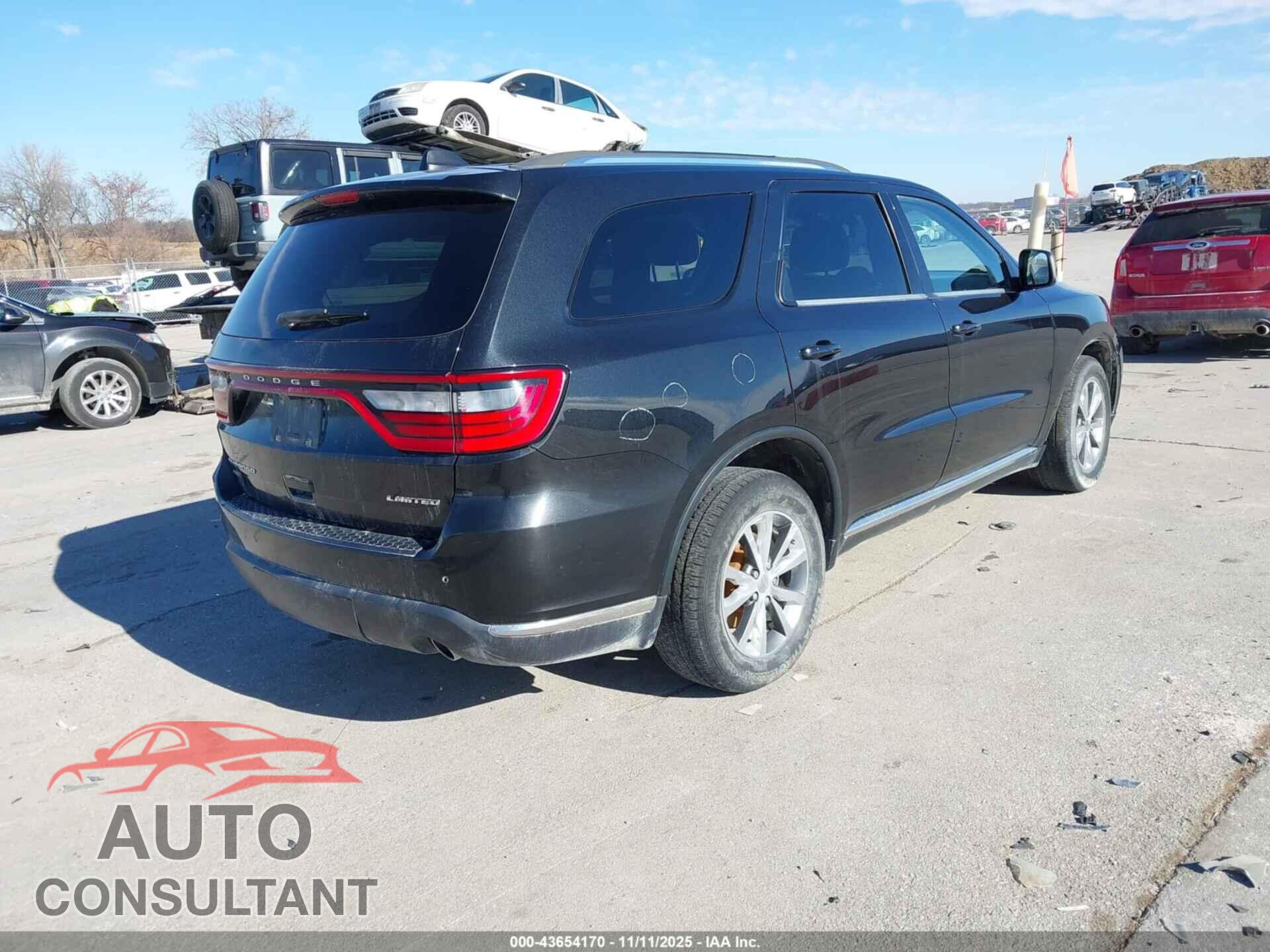 DODGE DURANGO 2015 - 1C4RDJDGXFC177851