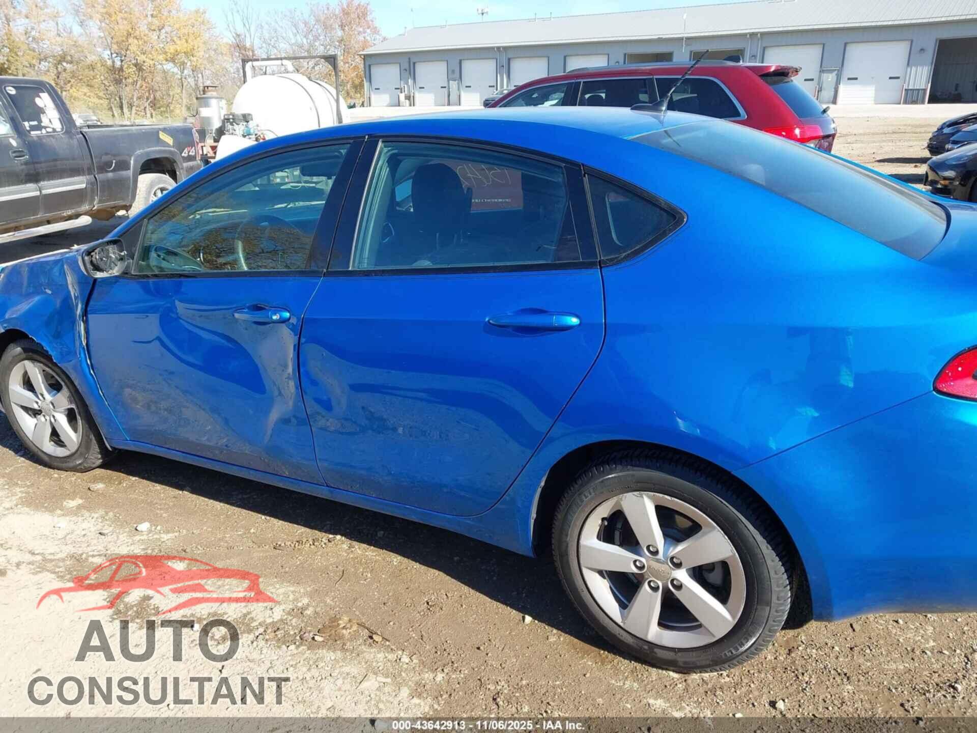 DODGE DART 2015 - 1C3CDFBB0FD346039
