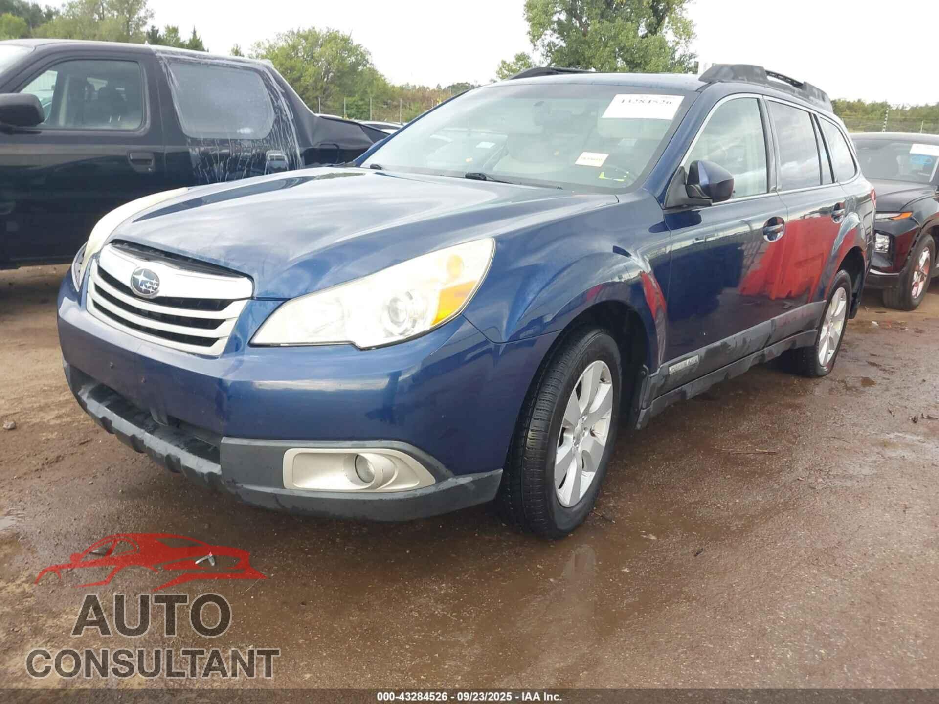 SUBARU OUTBACK 2011 - 4S4BRBCC5B3313106