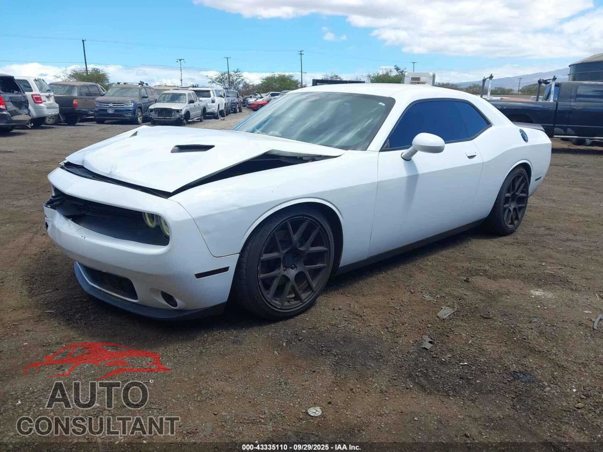 DODGE CHALLENGER 2016 - 2C3CDZBT3GH218473