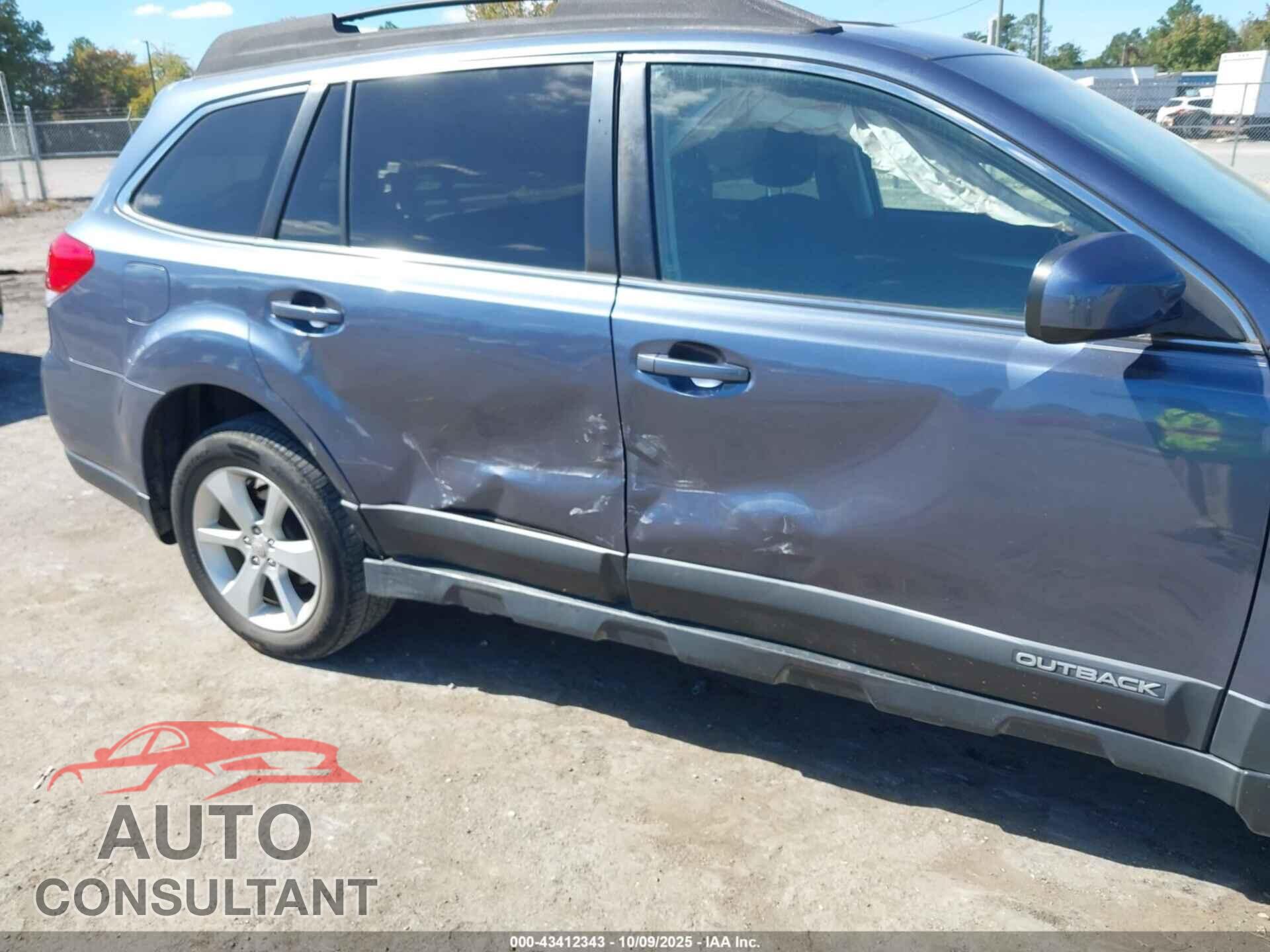 SUBARU OUTBACK 2014 - 4S4BRCDC8E3318535