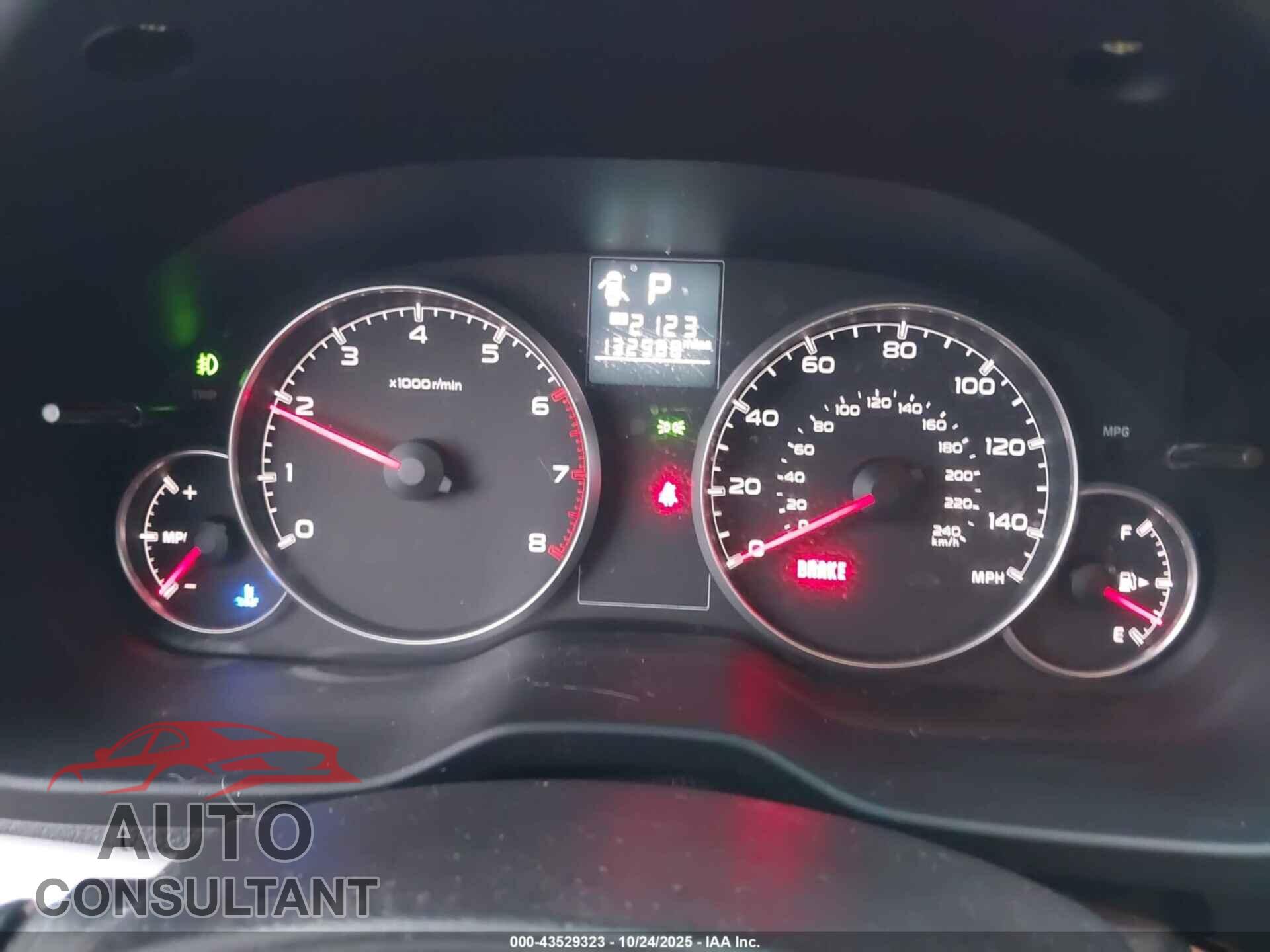 SUBARU OUTBACK 2014 - 4S4BRBCC6E3302961