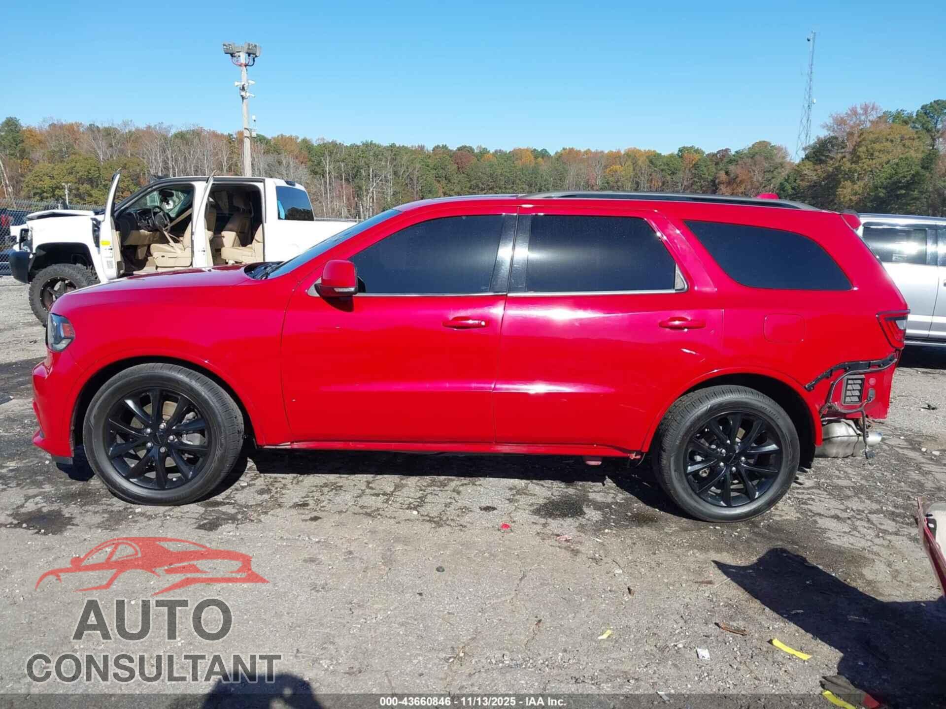 DODGE DURANGO 2017 - 1C4SDHCTXHC774784