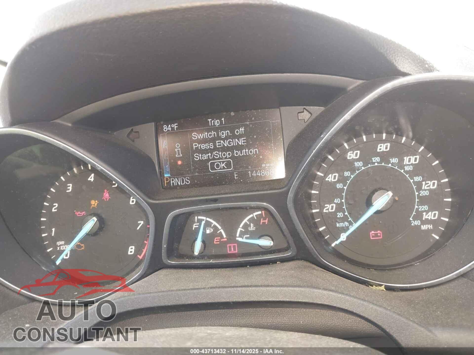 FORD ESCAPE 2014 - 1FMCU0J92EUA29204