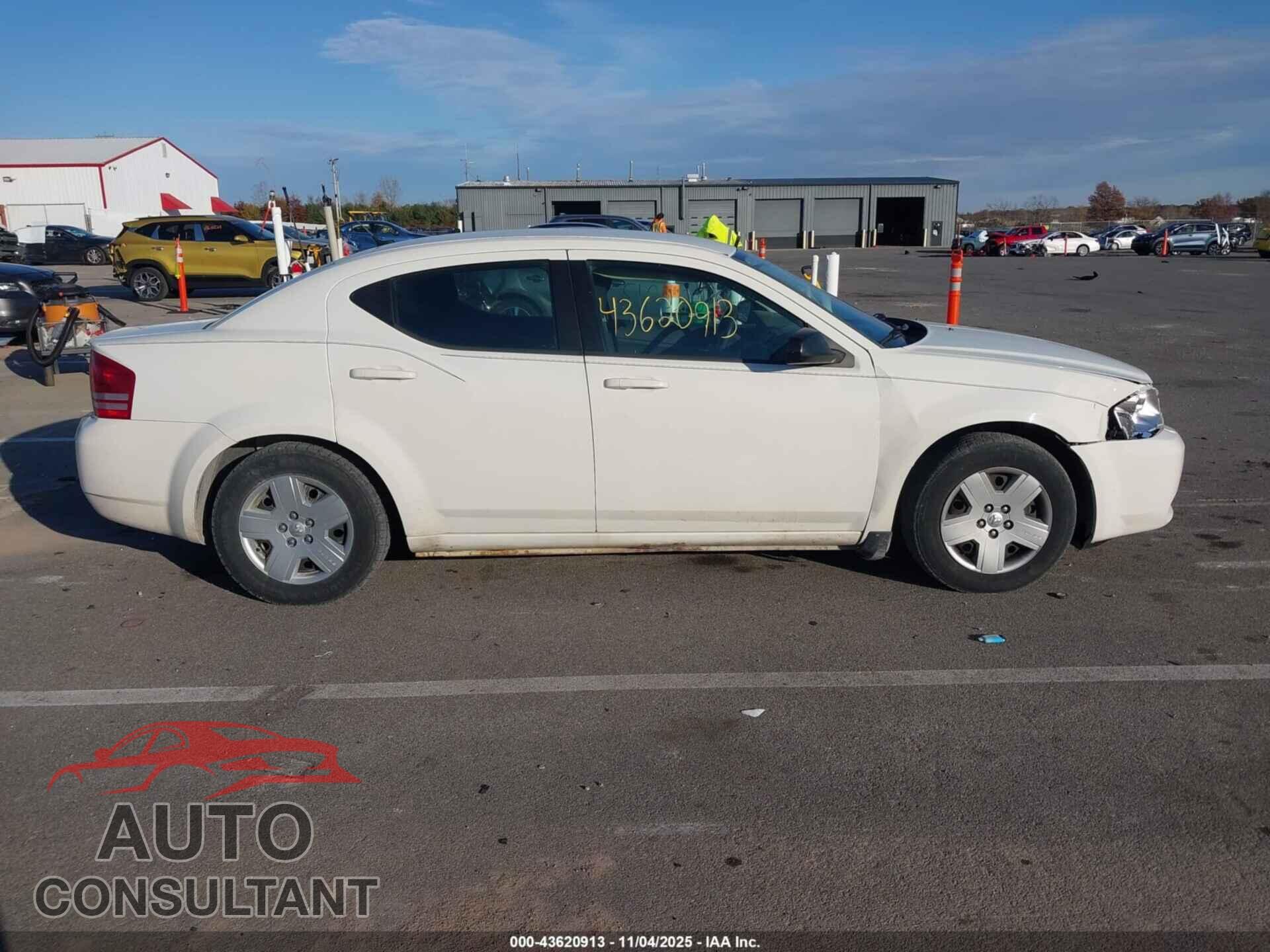 DODGE AVENGER 2010 - 1B3CC4FB0AN178372