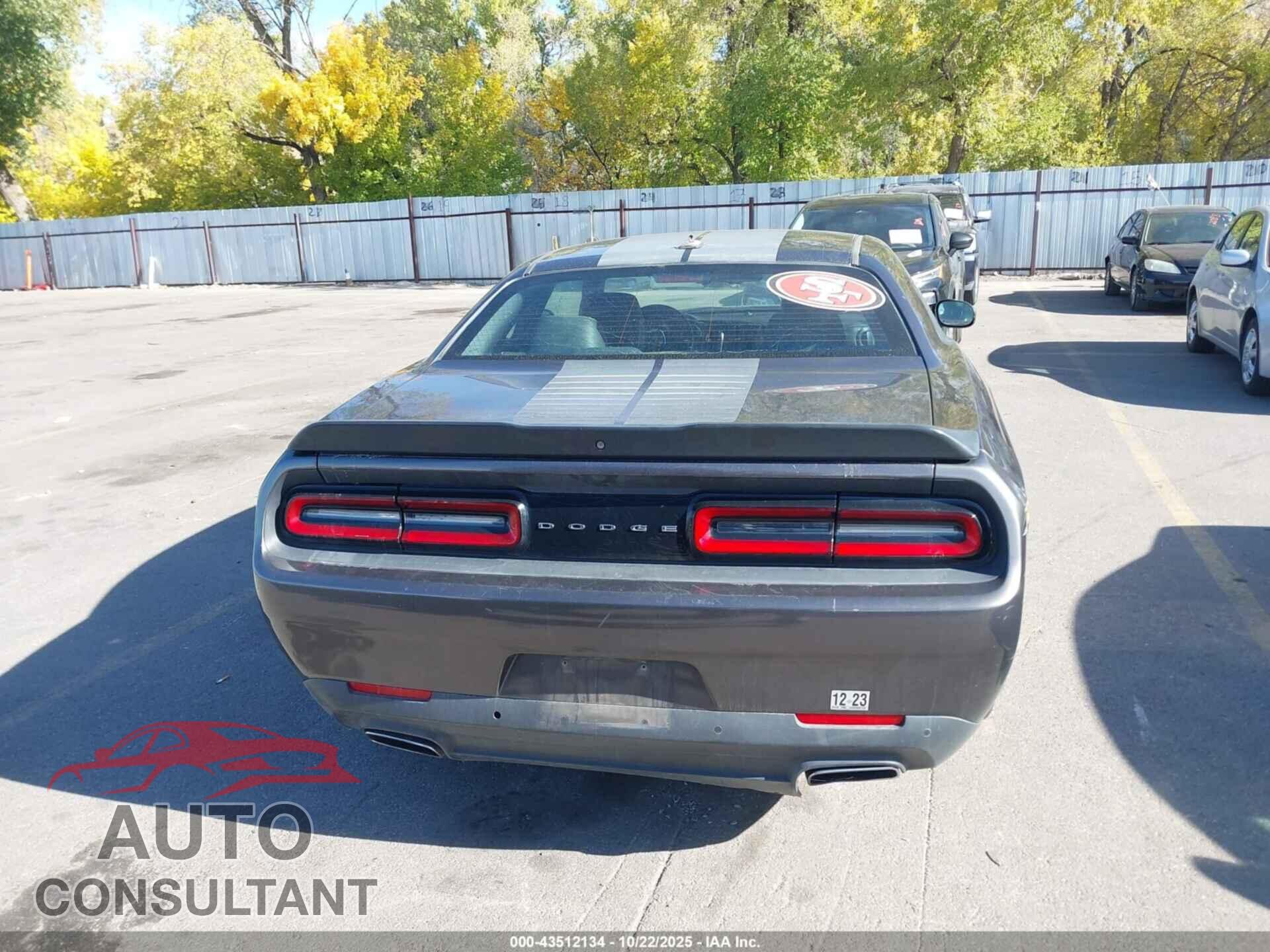 DODGE CHALLENGER 2016 - 2C3CDZAG2GH172252