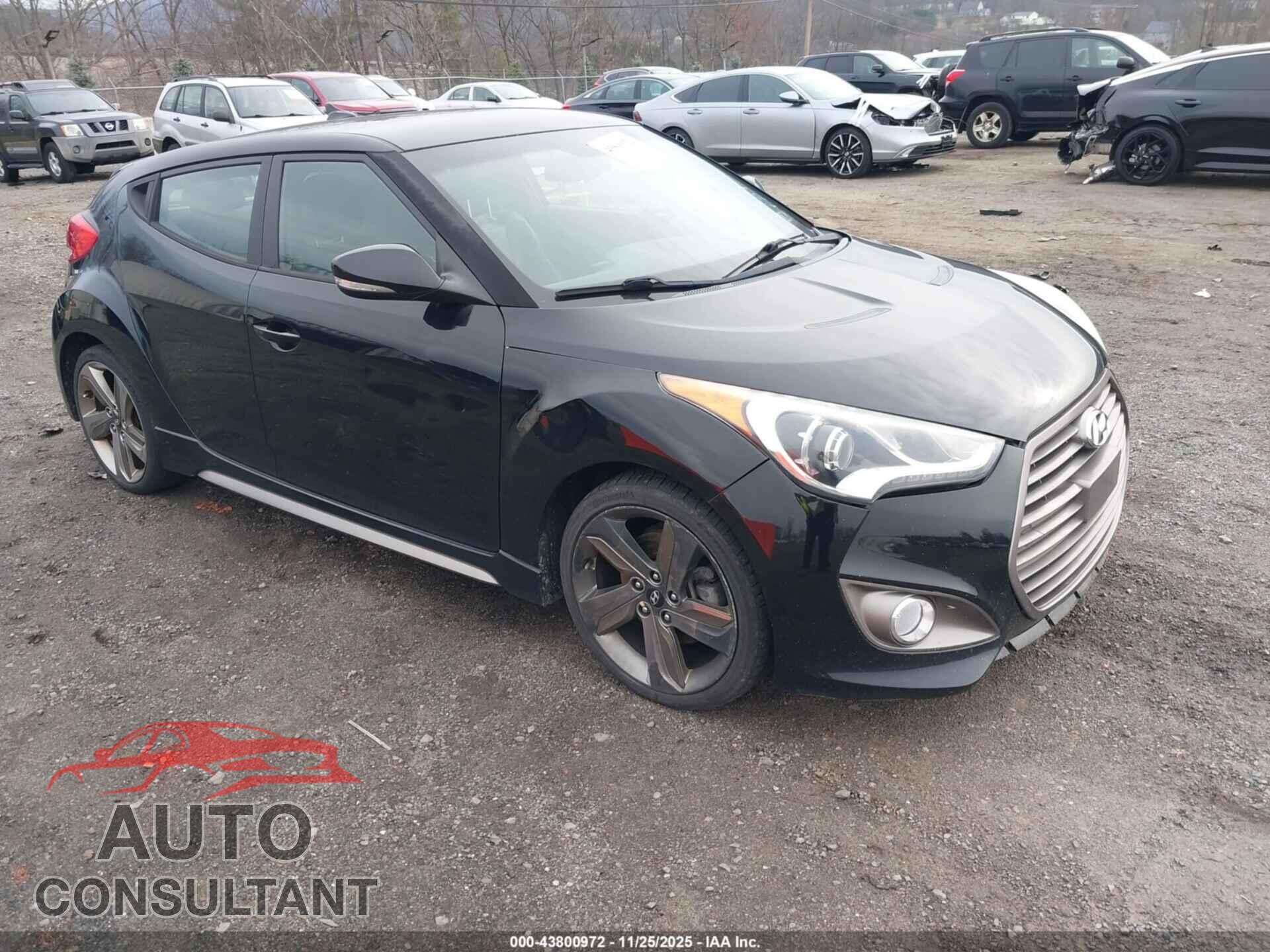 HYUNDAI VELOSTER 2014 - KMHTC6AE3EU182516