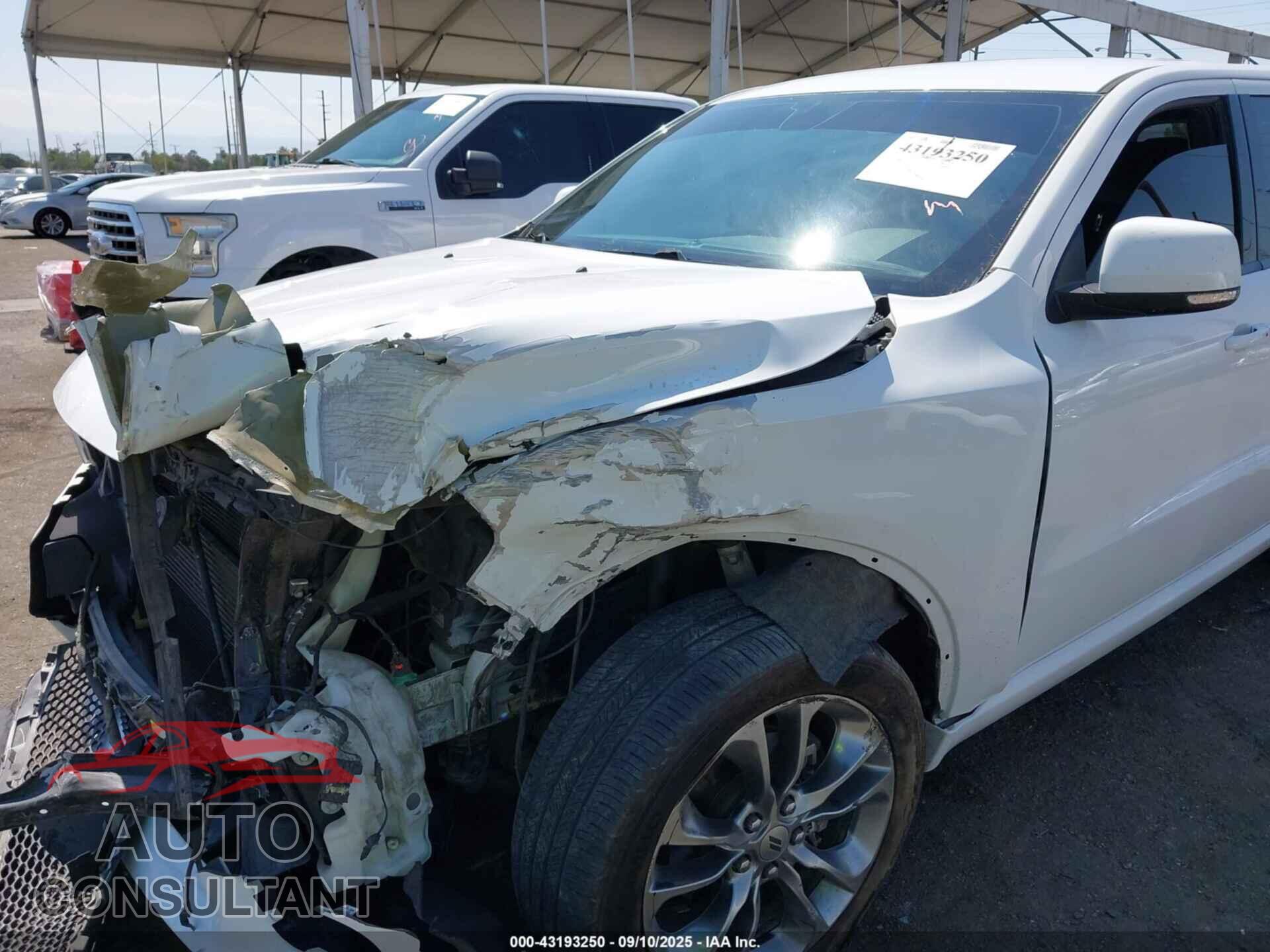 DODGE DURANGO 2019 - 1C4RDHDG9KC824470