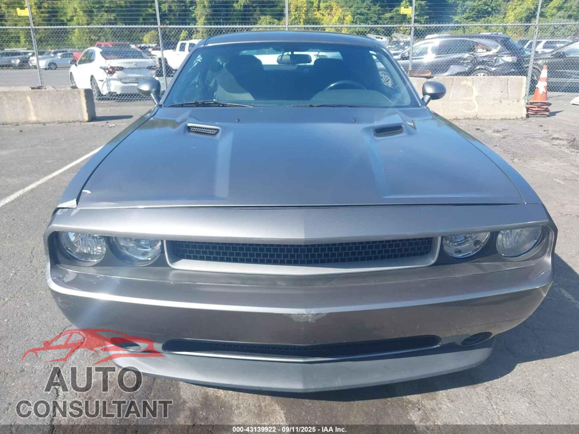 DODGE CHALLENGER 2012 - 2C3CDYAG7CH235799