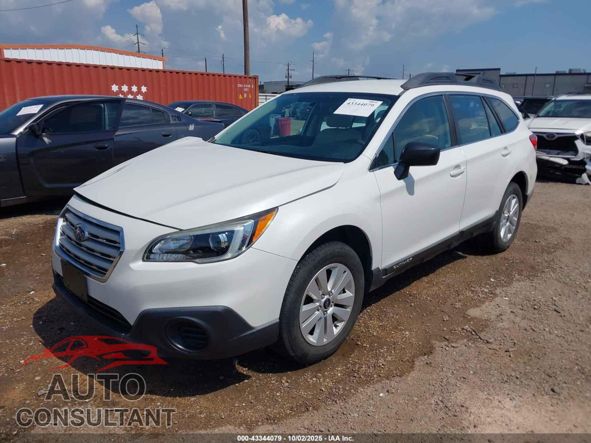 SUBARU OUTBACK 2017 - 4S4BSAAC5H3432848