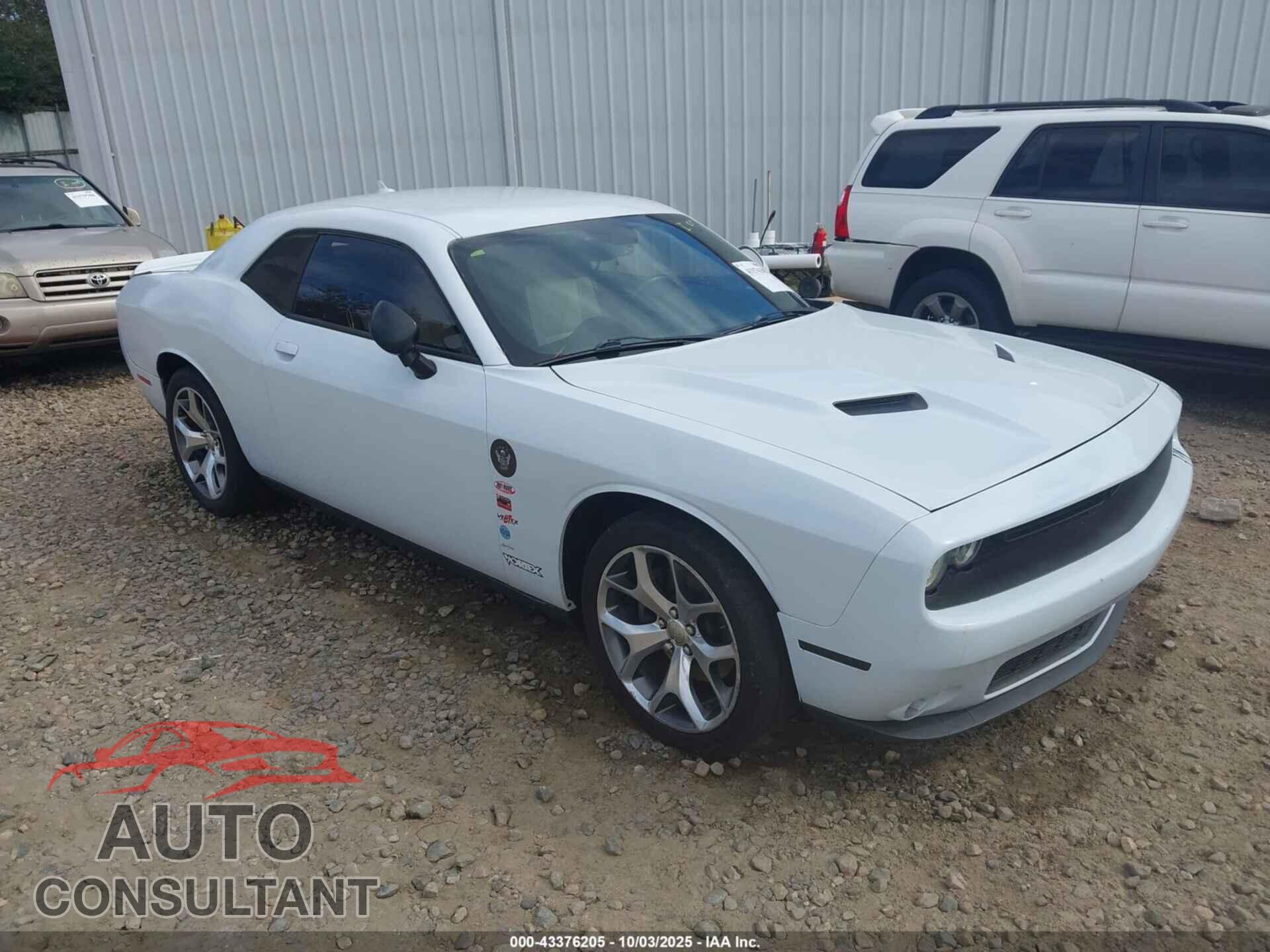 DODGE CHALLENGER 2015 - 2C3CDZBG3FH711409