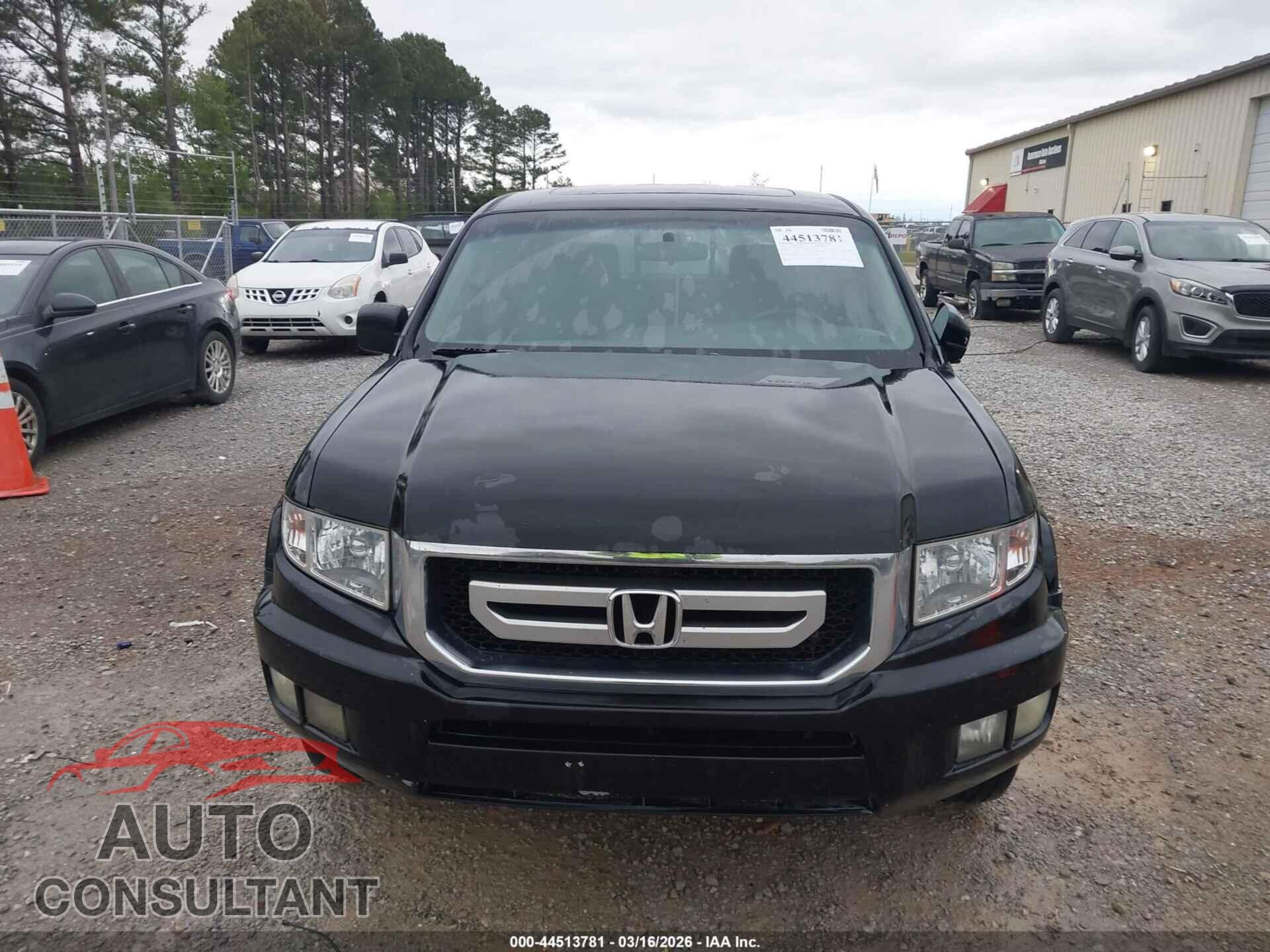 HONDA RIDGELINE 2011 - 5FPYK1F5XBB006292