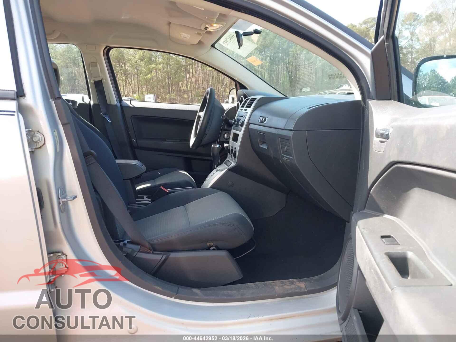 DODGE CALIBER 2009 - 1B3HB48A69D220526
