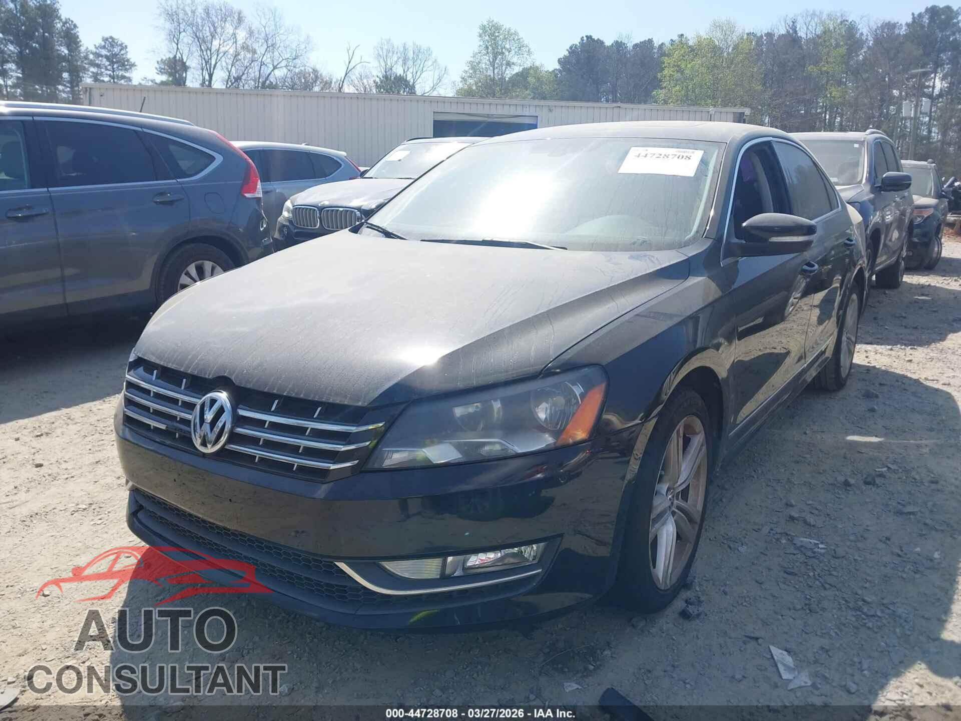 VOLKSWAGEN PASSAT 2013 - 1VWBN7A35DC052575