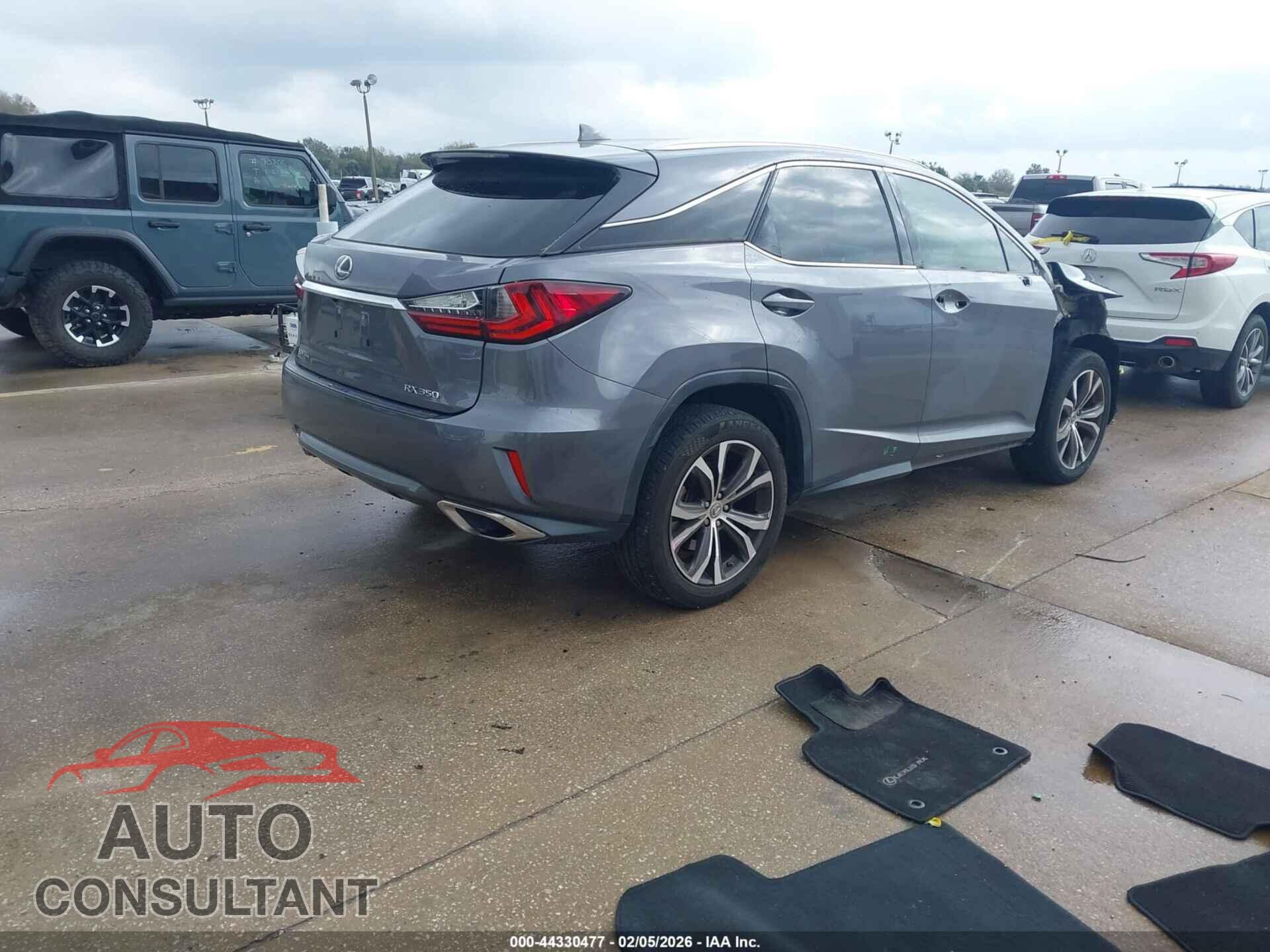 LEXUS RX 350 2017 - 2T2ZZMCA3HC080951