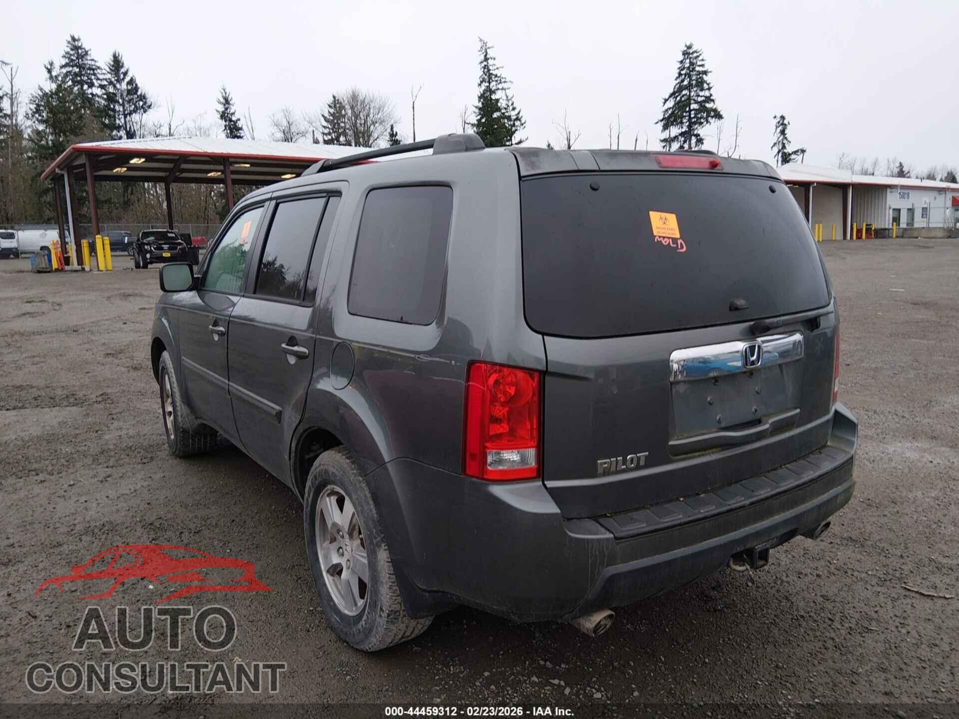 HONDA PILOT 2009 - 5FNYF38579B013376
