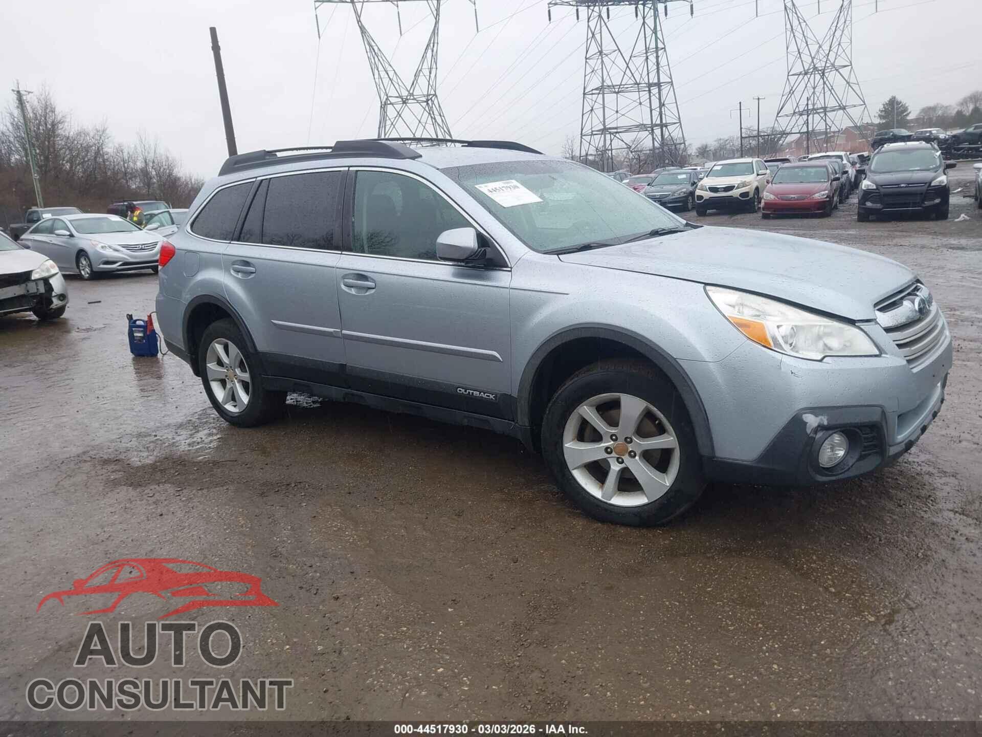 SUBARU OUTBACK 2014 - 4S4BRBCC4E3311271