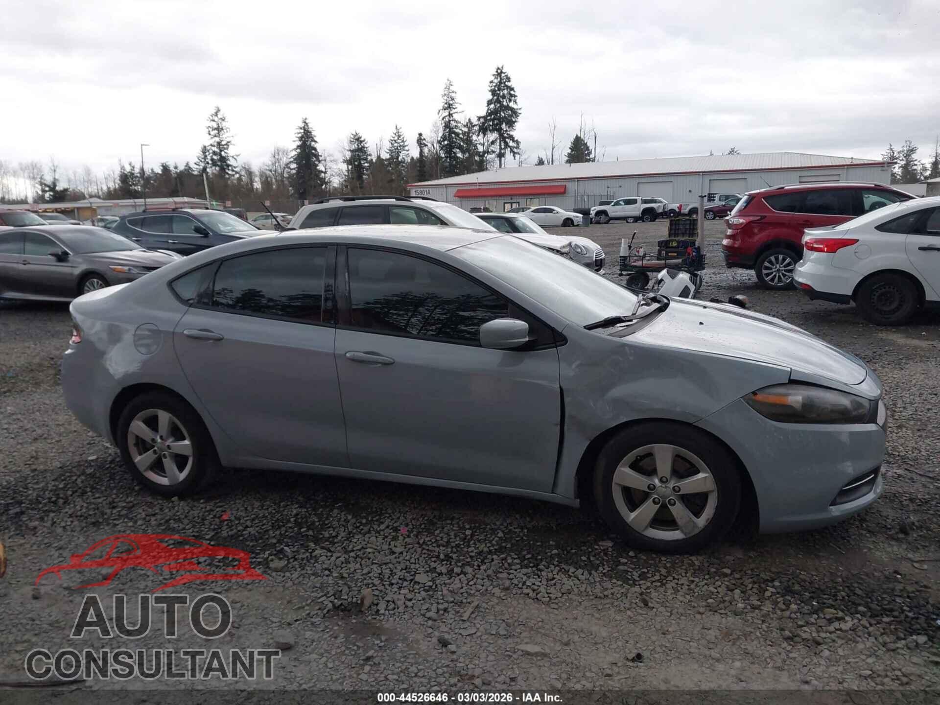 DODGE DART 2015 - 1C3CDFBB1FD187628