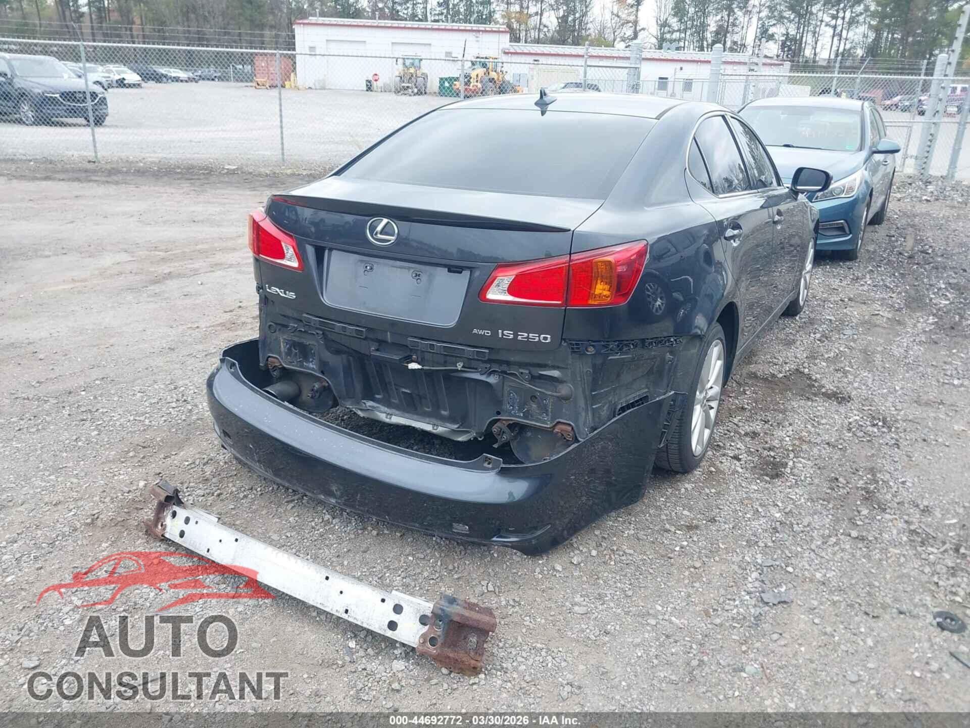 LEXUS IS 250 2010 - JTHCF5C27A5036356