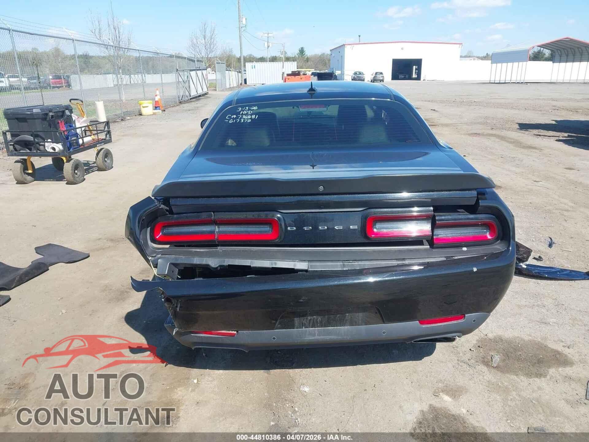 DODGE CHALLENGER 2017 - 2C3CDZFJ6HH617372