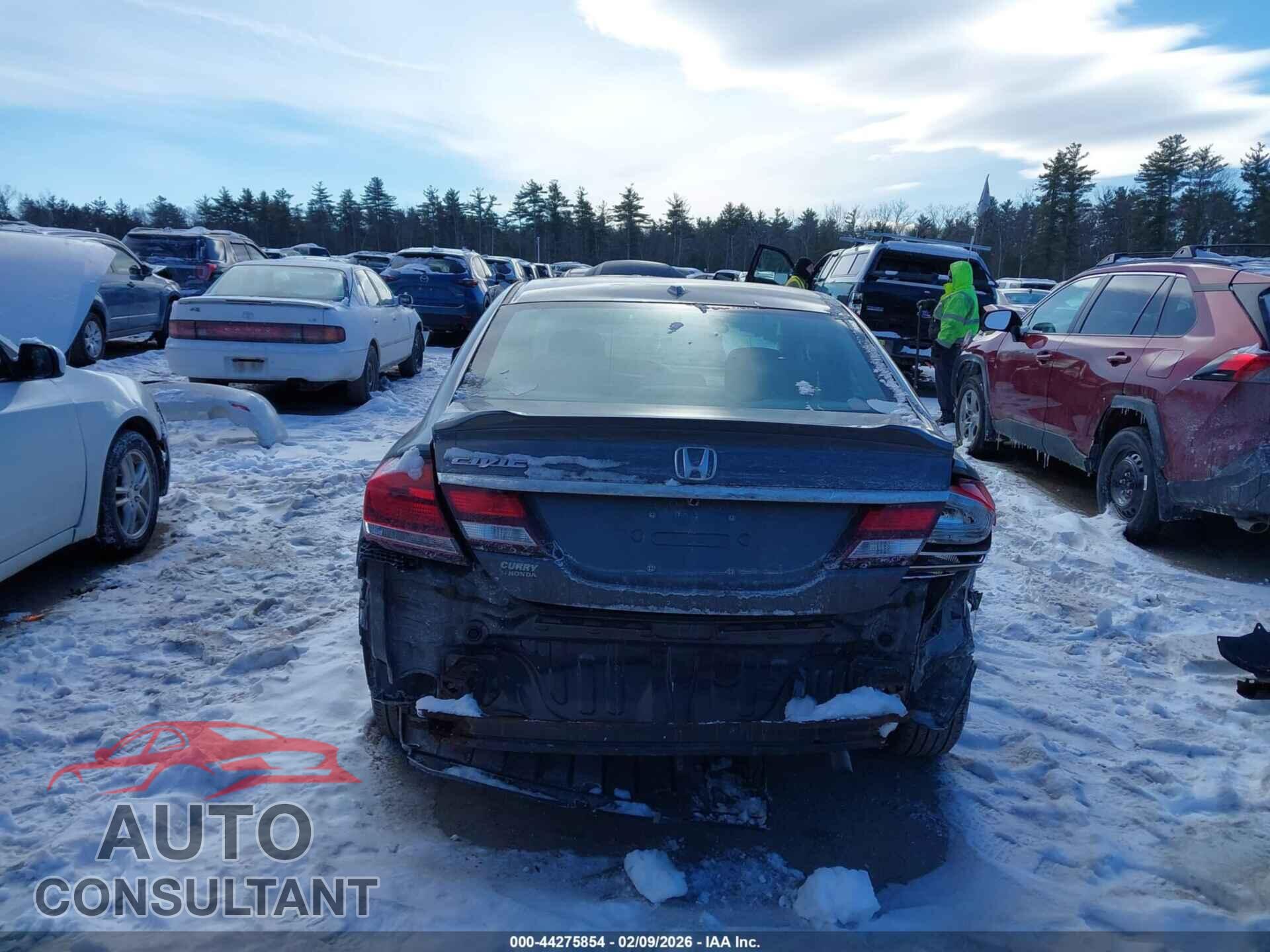 HONDA CIVIC 2013 - 2HGFB2F99DH512008
