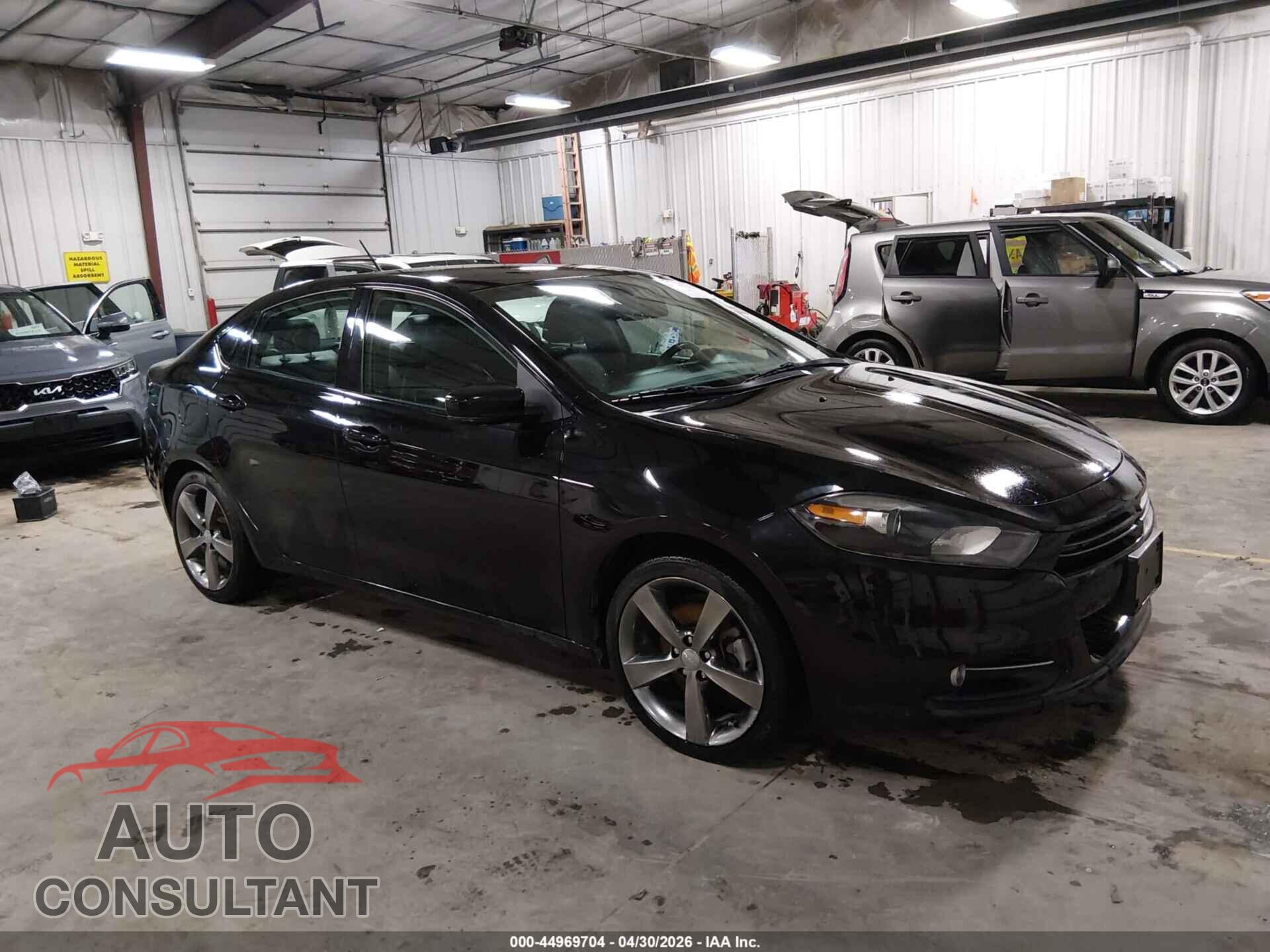 DODGE DART 2015 - 1C3CDFEBXFD403861