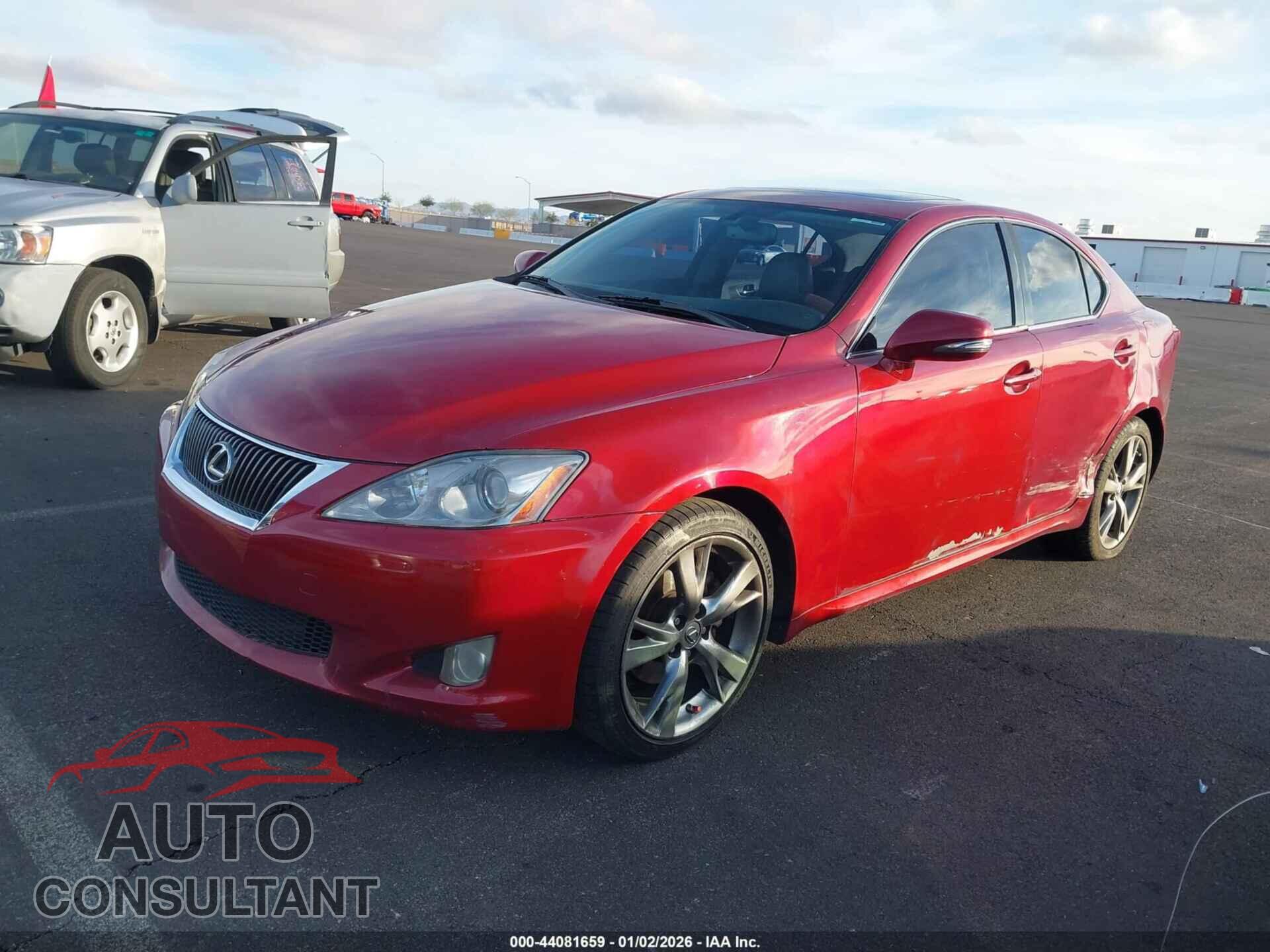 LEXUS IS 250 2009 - JTHBK262995105321